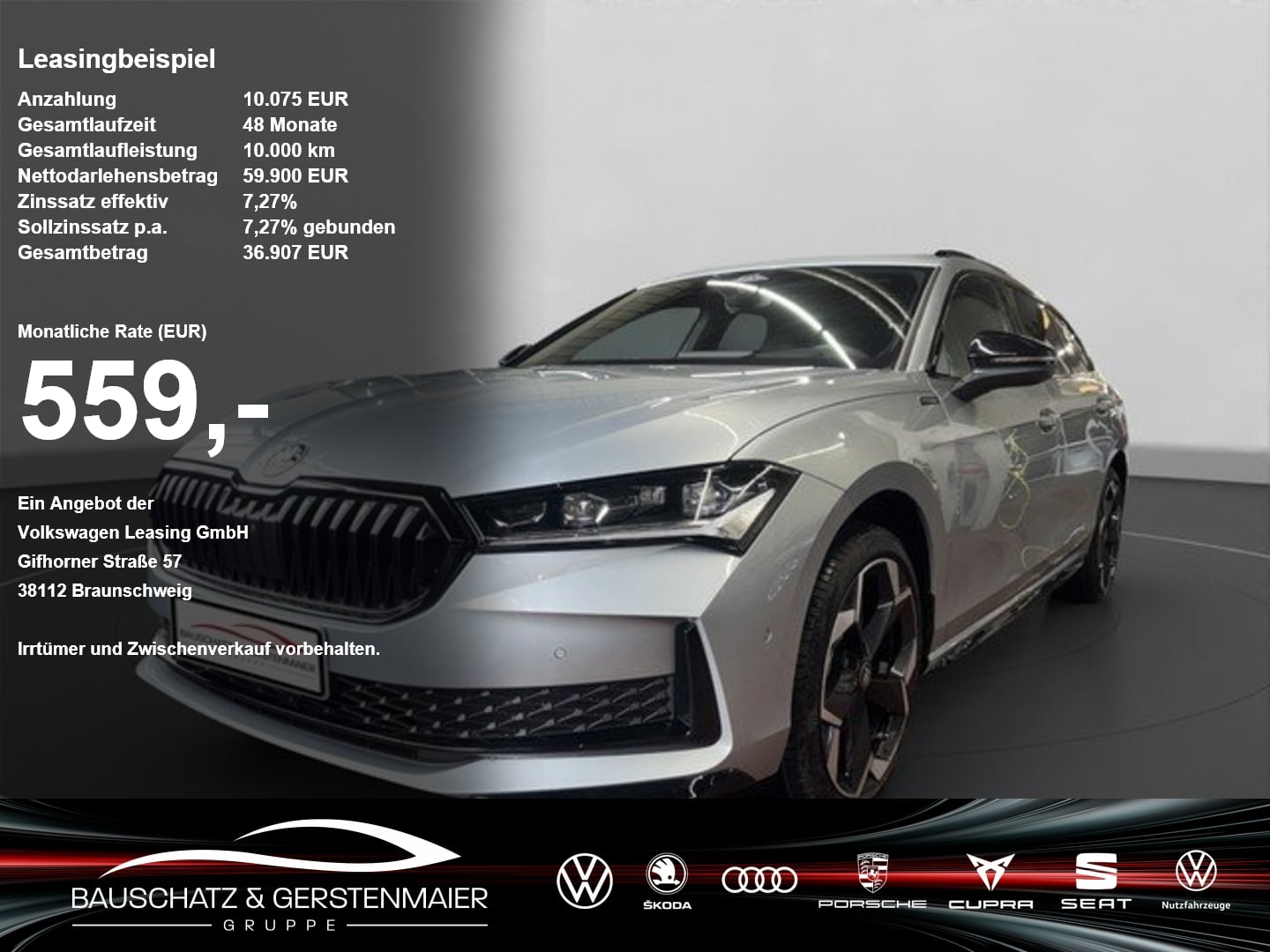 Skoda Superb Combi Sportline 2.0 TDI 142 kW 7-Gang-DSG 4x4