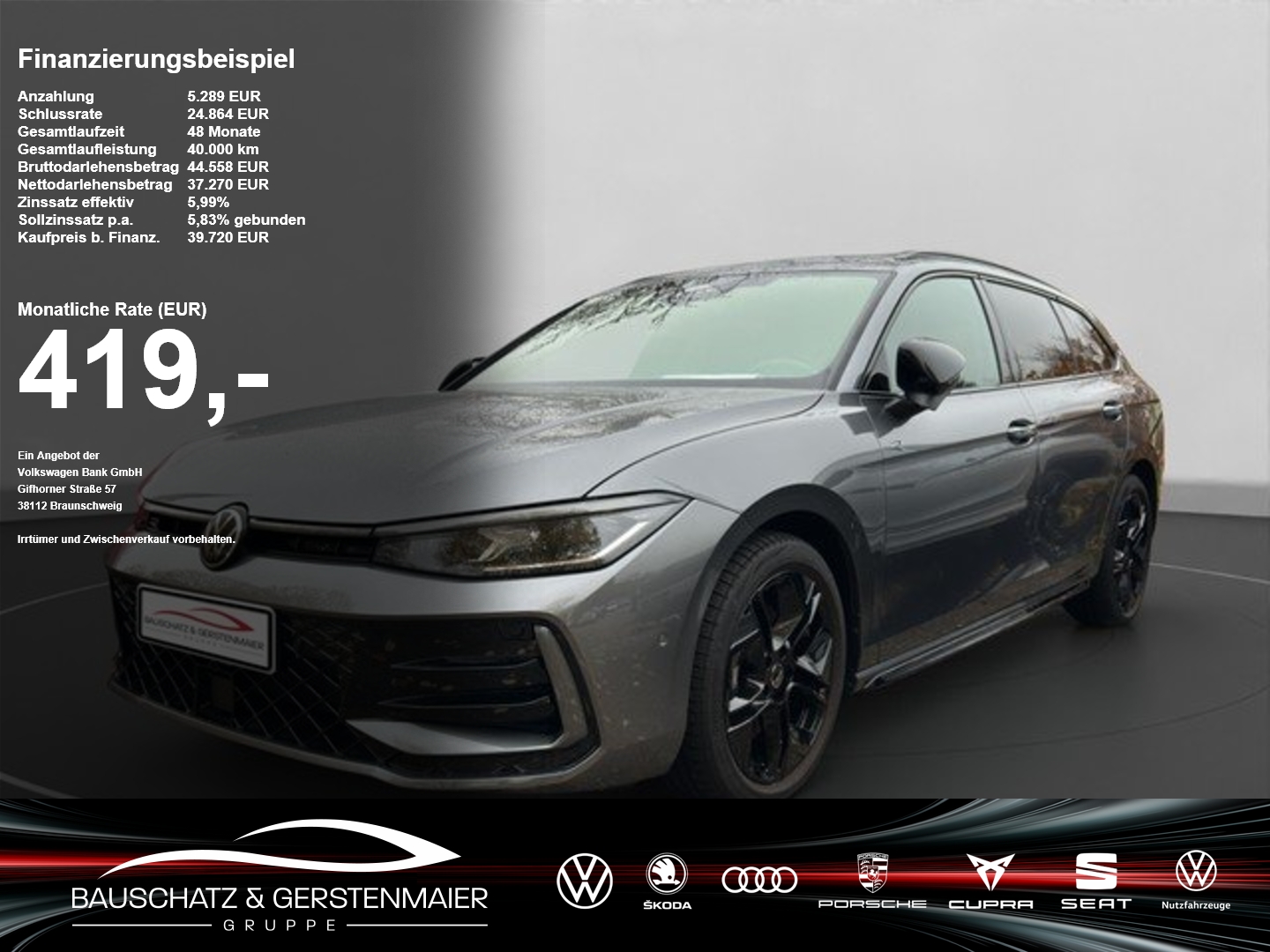 VW Passat Variant 2.0 TDI 4M R-Line *BLACK STYLE*