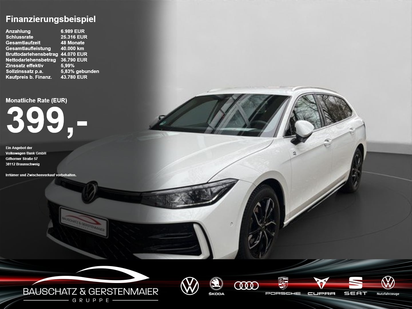 VW Passat 2.0 TDI 4MOTION DSG R-Line *AHK*DCC*HUD*