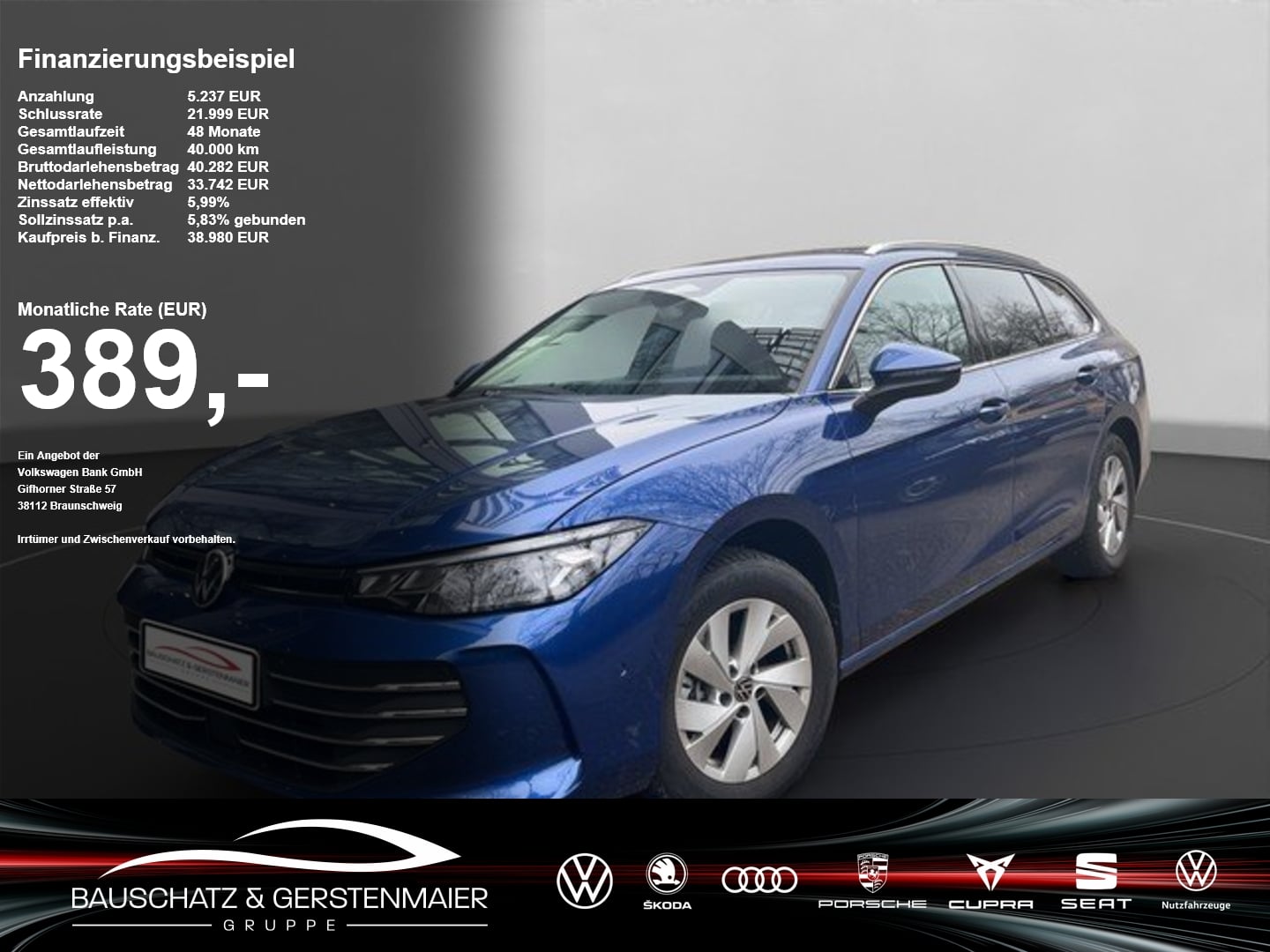 VW Passat Variant 1.5 eTFSI DSG Business *LED*RFK*