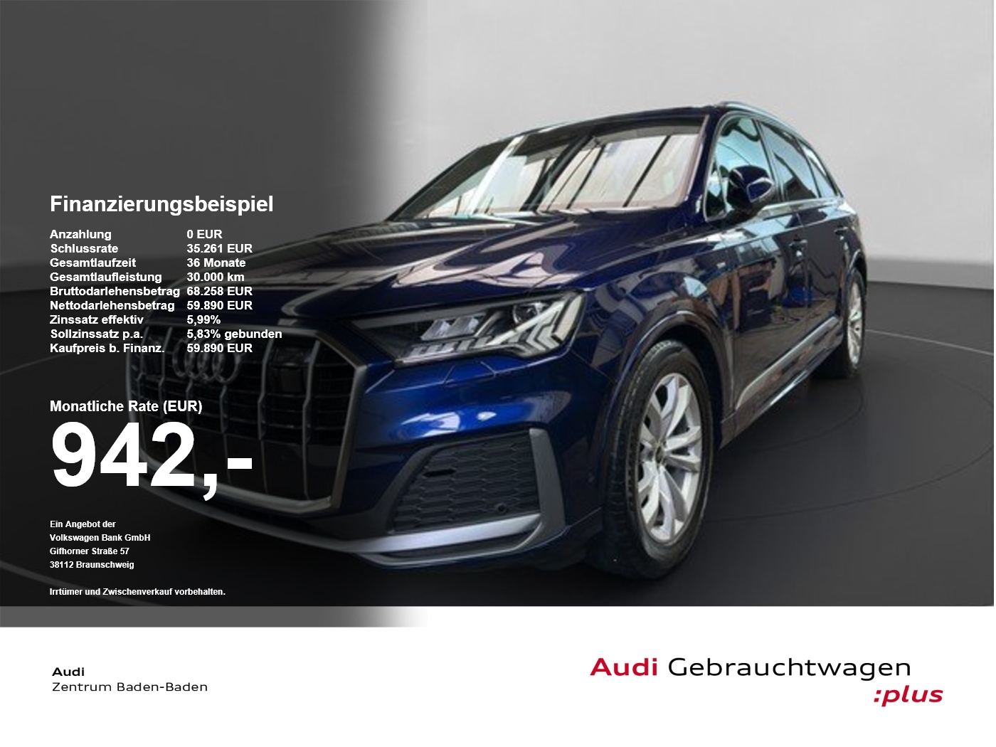 Audi Q7 50 TDI quattro Tiptronic S line LUFT*STHZ AHK
