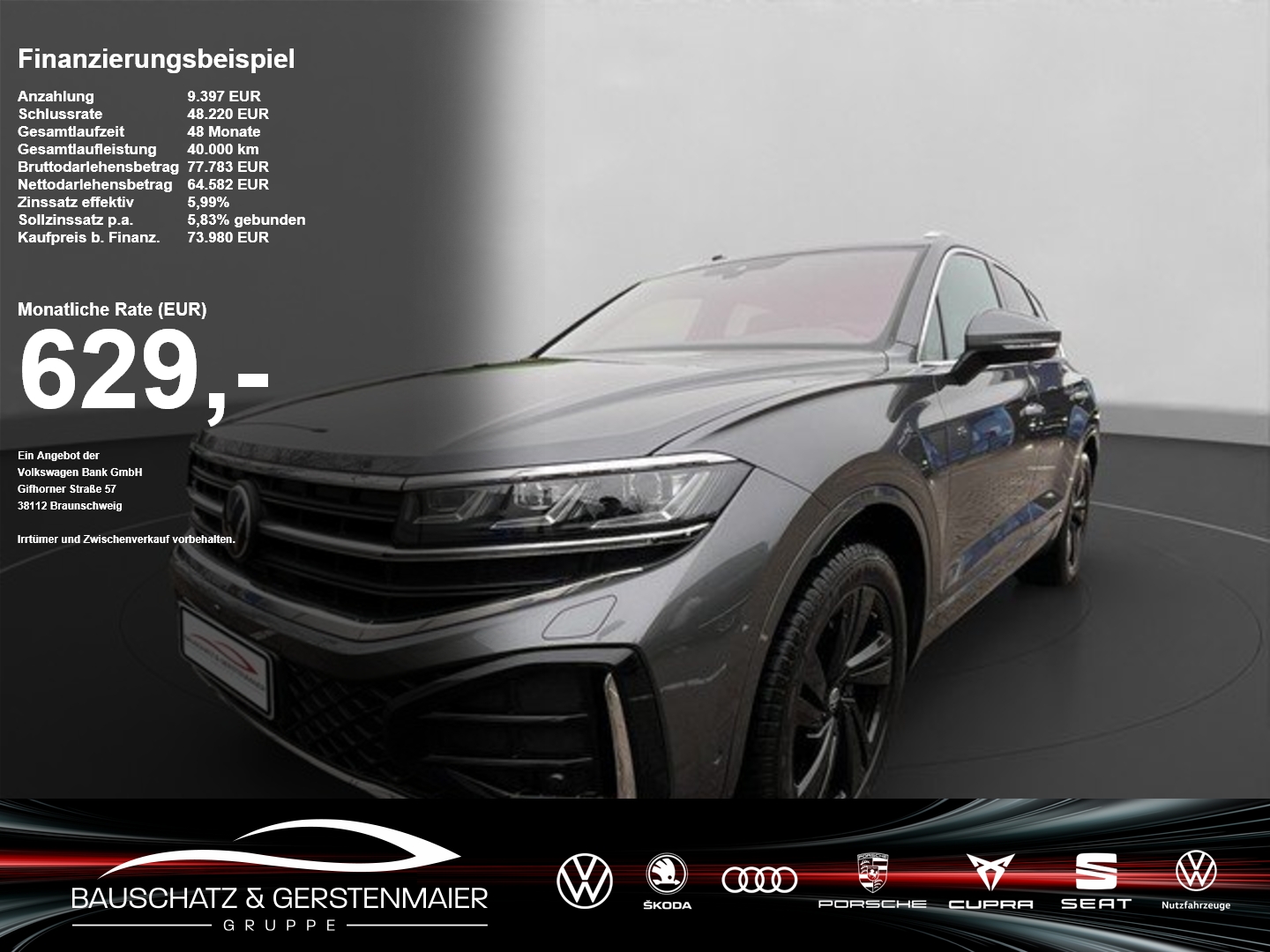 VW Touareg 3.0 TDI 4Motion R-Line *AHK*PANO*STHZG*