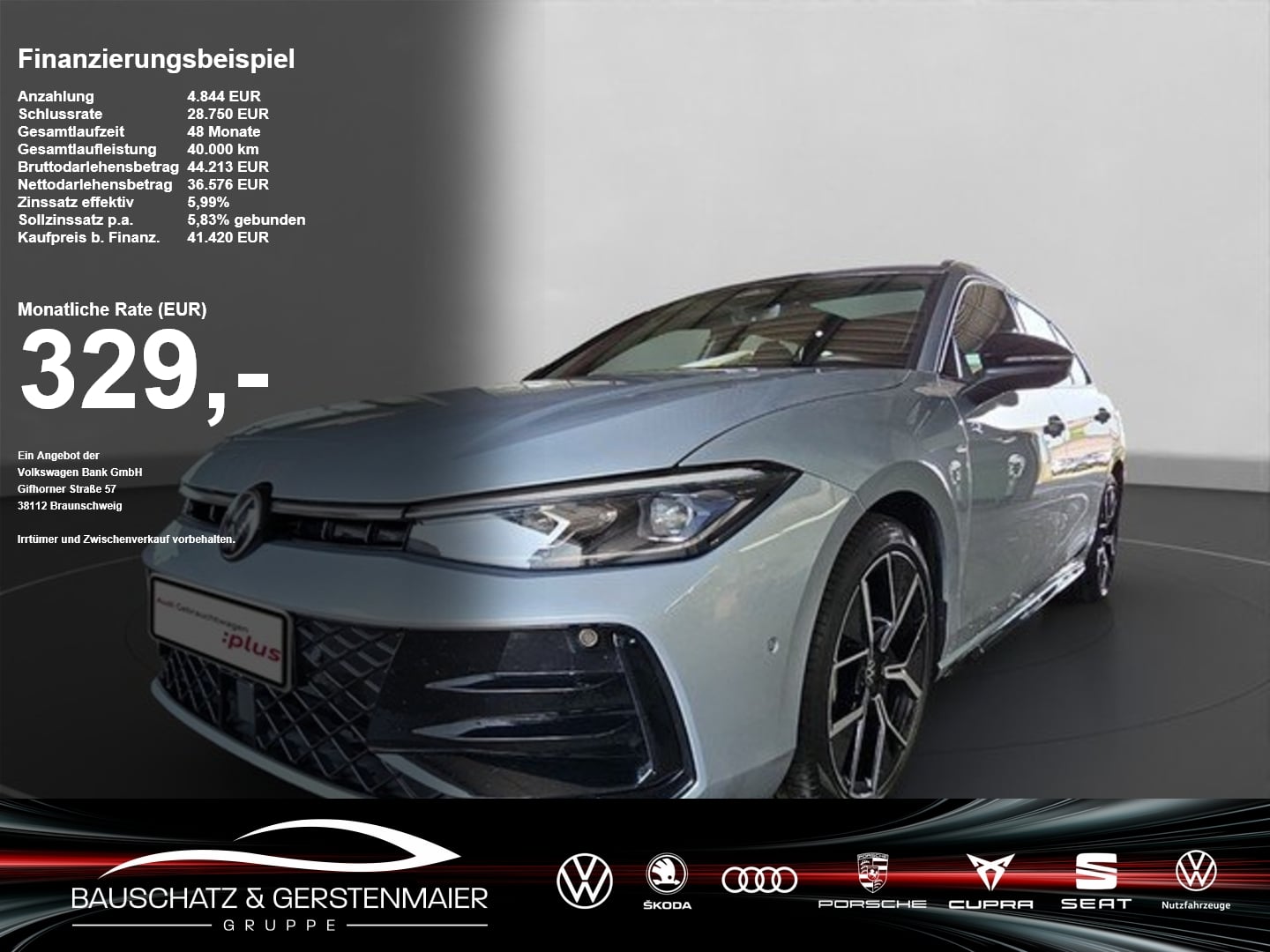 VW Passat 2.0 TDI 4Motion DSG R-Line PANO*AHK*SOUND