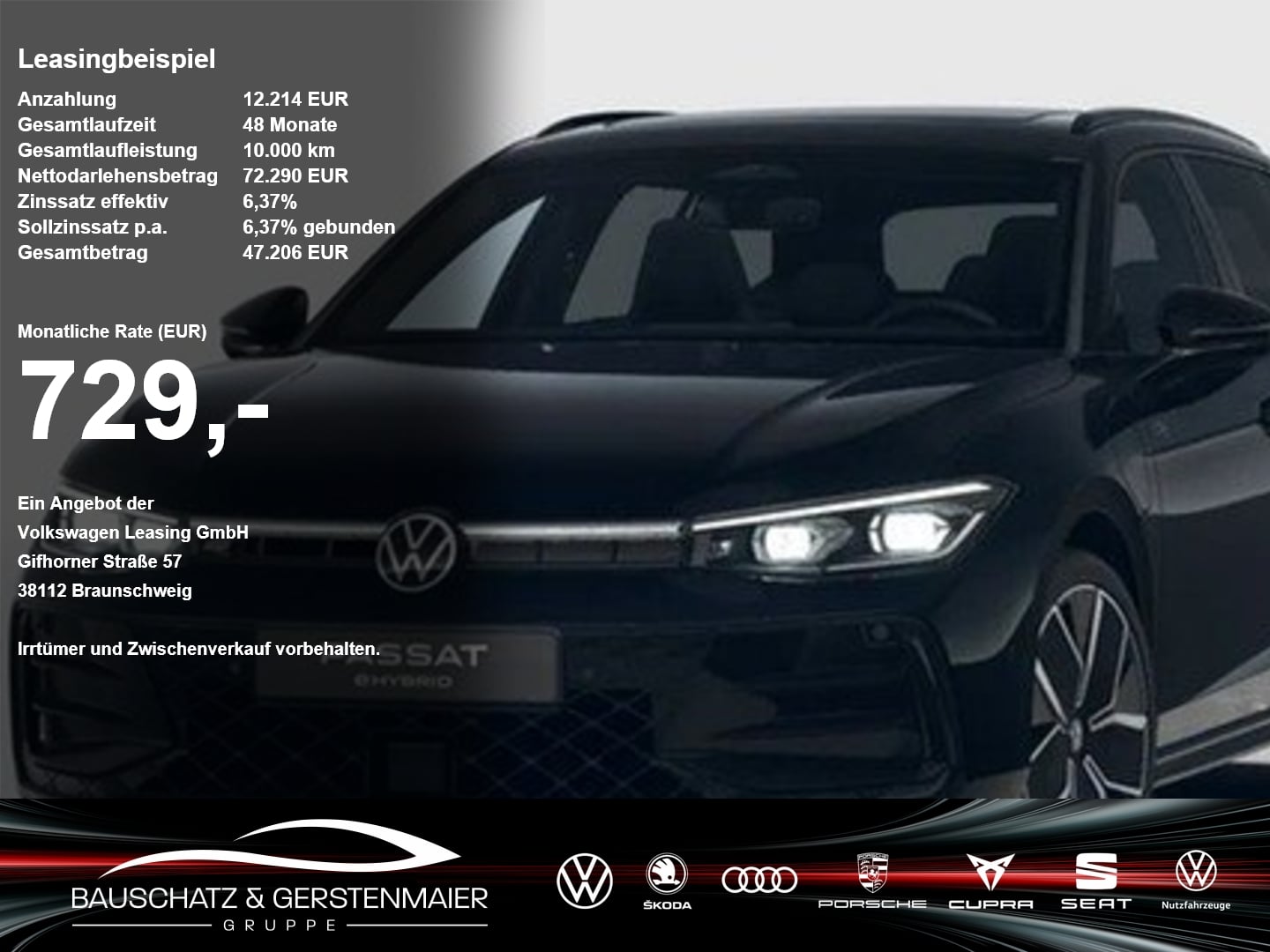 VW Passat 1.5 TSI eHybrid 200 kW R-Line Signature