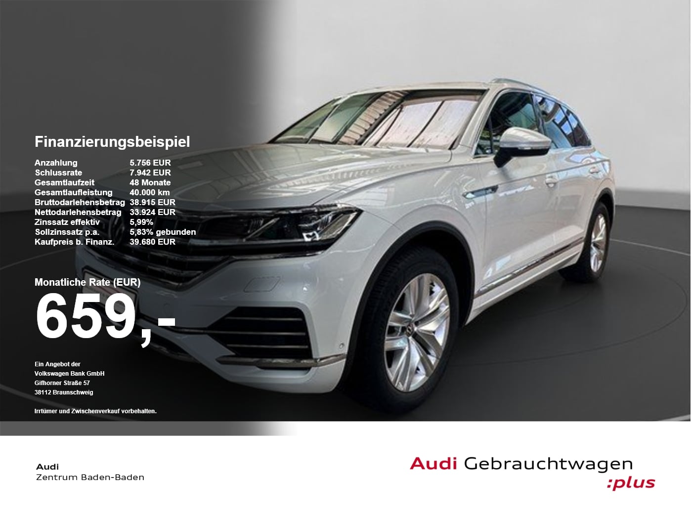 VW Touareg 3.0 TDI 4Motion Atmosphere *AHK*RFK*SZH* AHK LED Navi