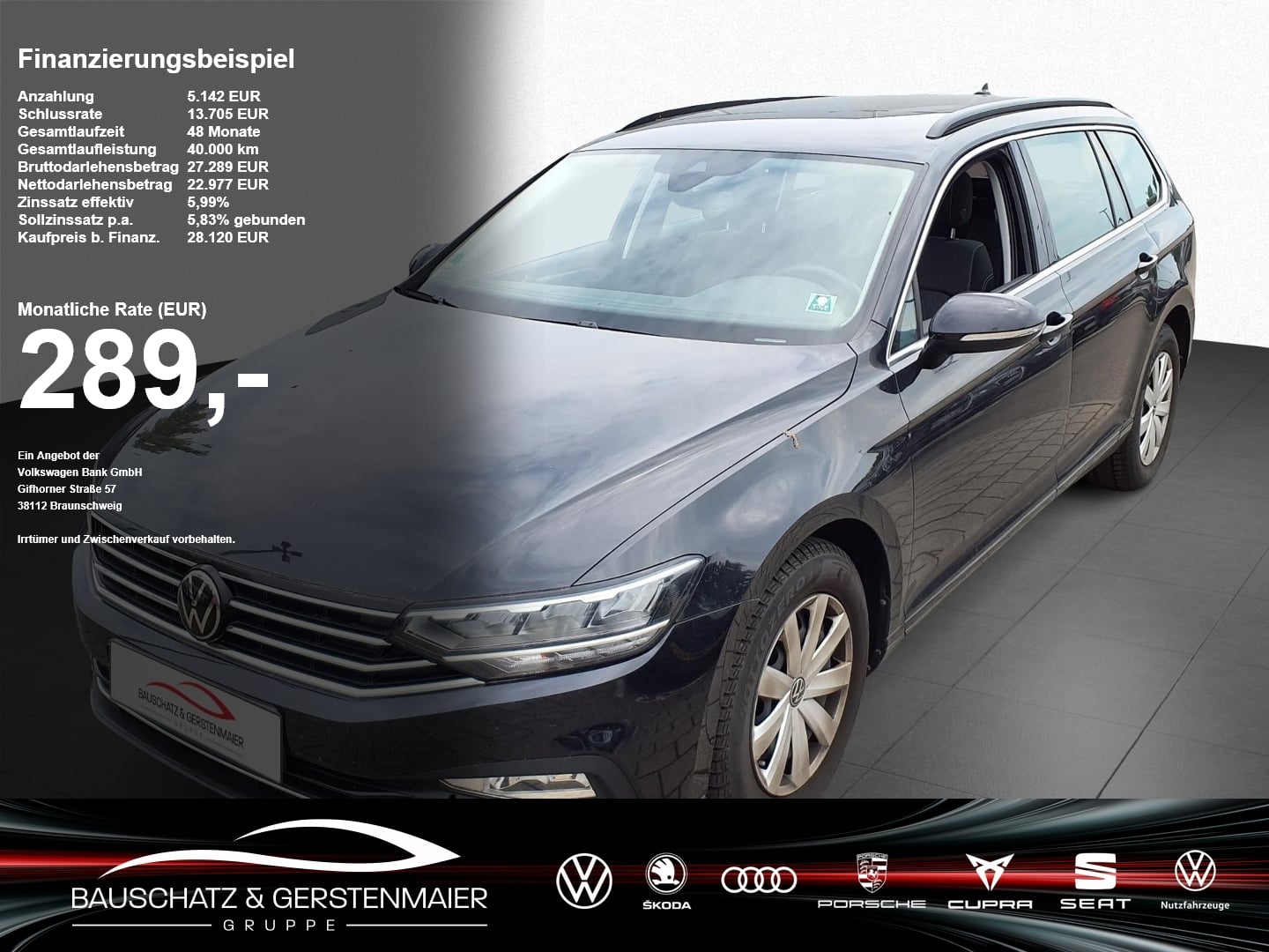 VW Passat Variant 2.0 TDI DSG Business *LED*NAVI* Navi