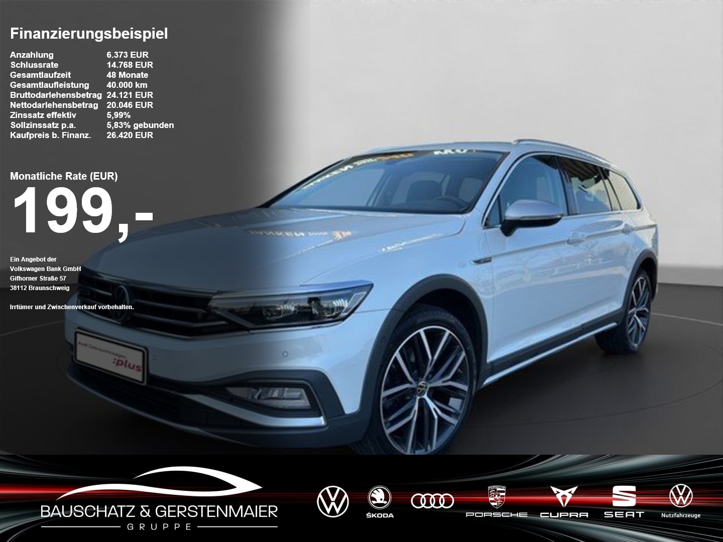 VW Passat Variant Alltrack 2.0 TDI 4M *AHK*STHZG*