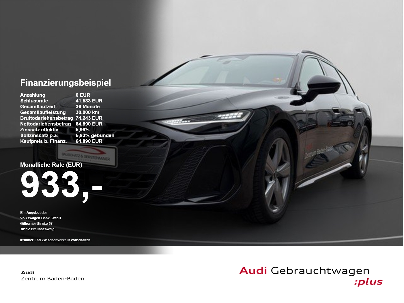 Audi A6 Avant TDI quattro 150 kW Tech+MMI Pro*Luft*edition one