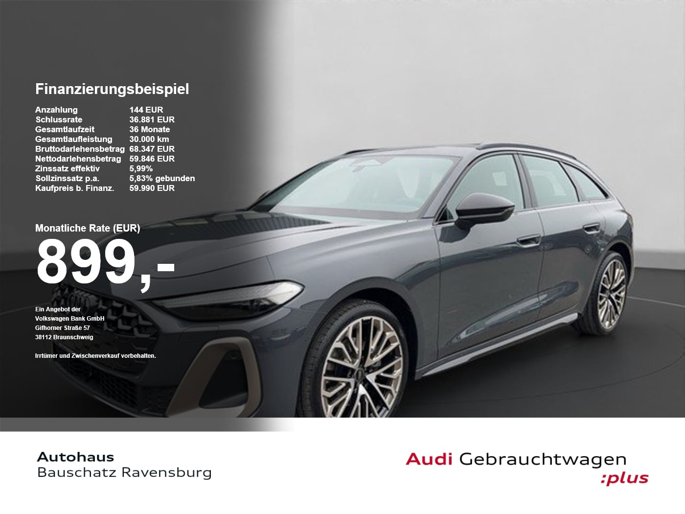 Audi A5 Avant TFSI quattro edition one Matrix
