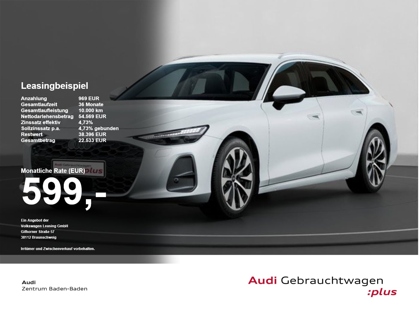 Audi A6 Avant 2.0 TDI quattro *MATRIX*AHK*ACC*TECH* AHK Virtual