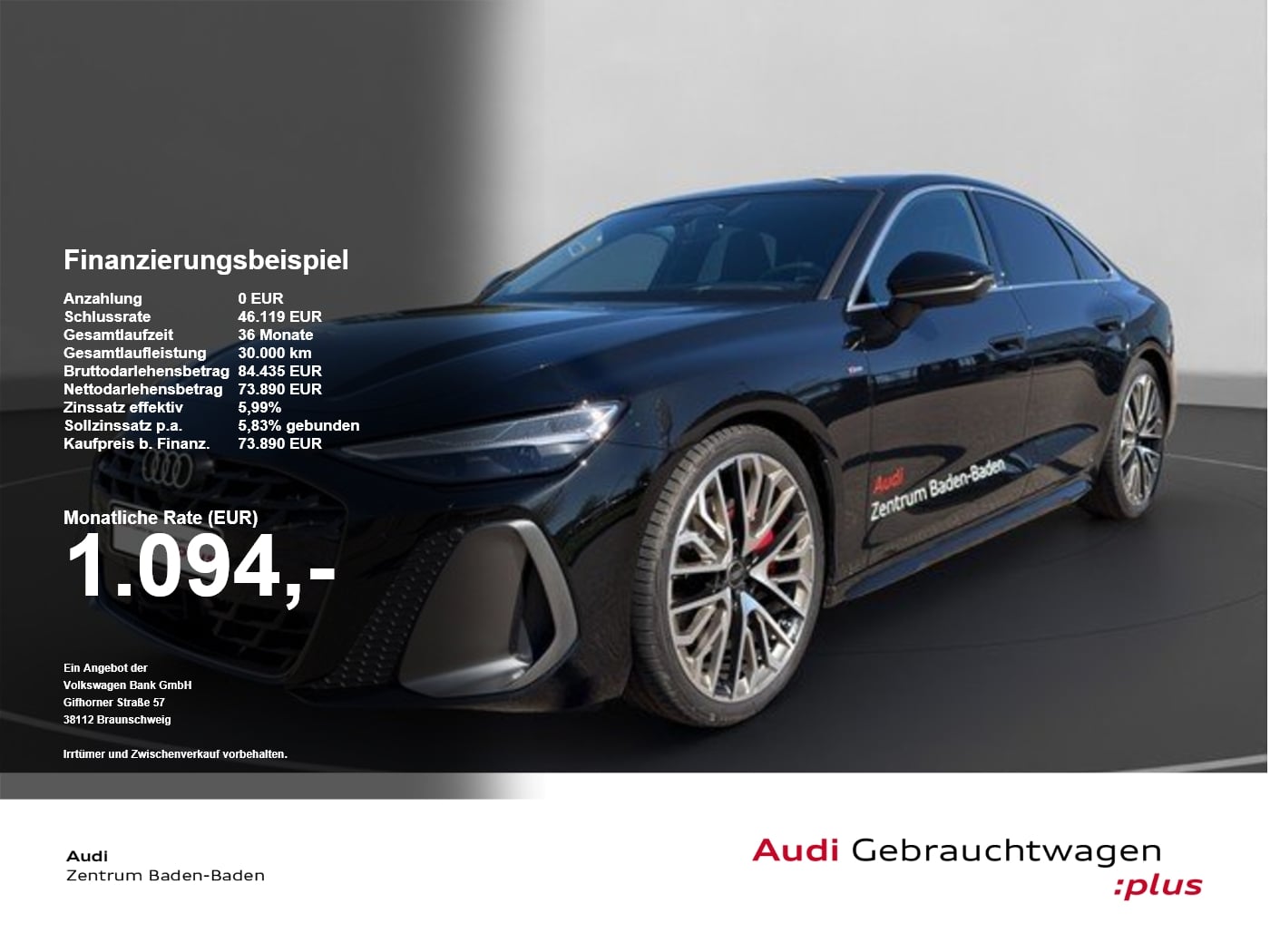Audi A6 Lim TFSI quattro 270kW Voll
