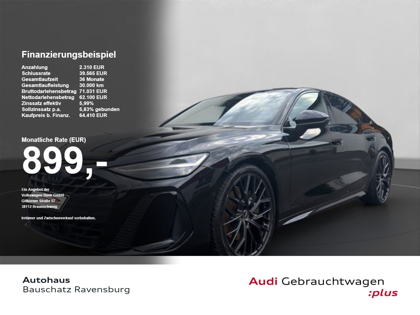 Audi A6 Lim. 2.0 TFSI e-hybrid quattro *Edition One*