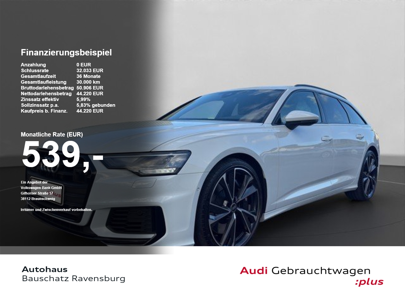 Audi S6 Avant 3.0 TDI quattro *NAVI*OPTIK*KAMERA*B&O* Virtual SoundSys