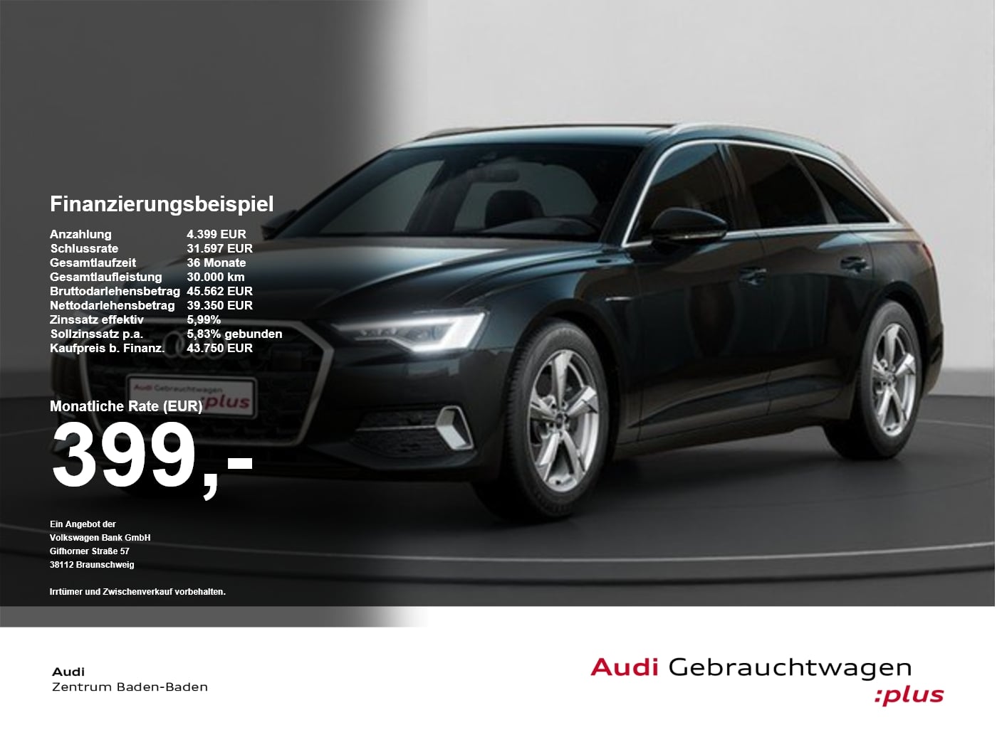 Audi A6 Avant 40 TDI quattro advanced LEDER*AHK*PANO