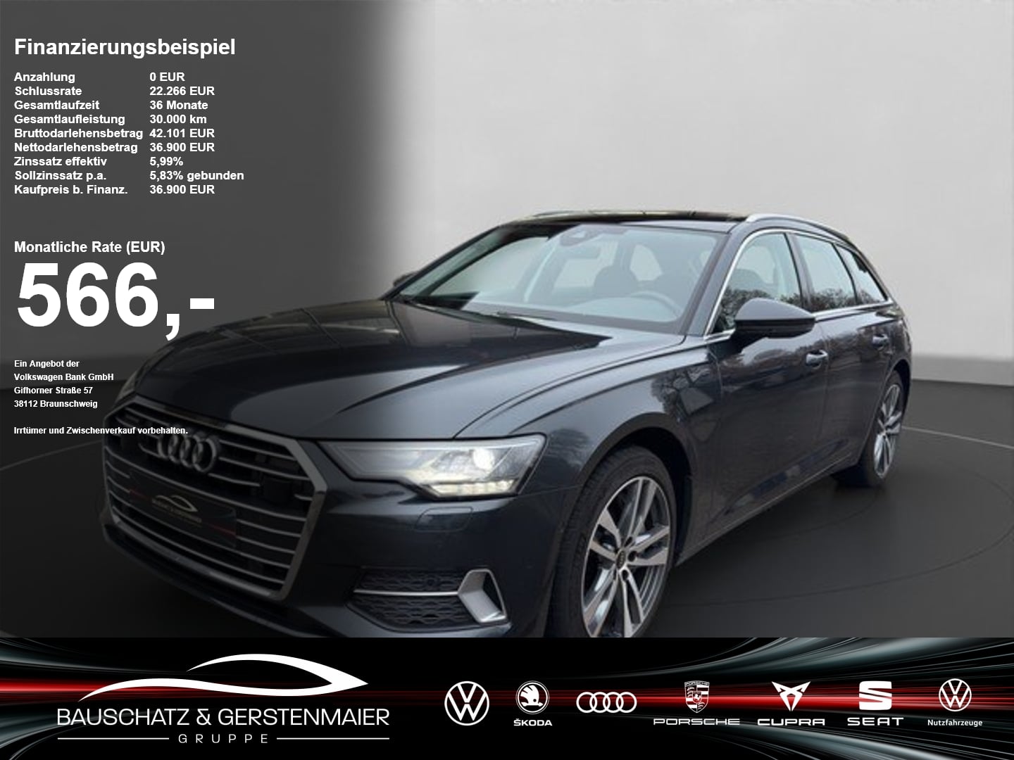 Audi A6 Avant 50 TFSI e quattro sport SOUND*RFK*PANO SoundSys