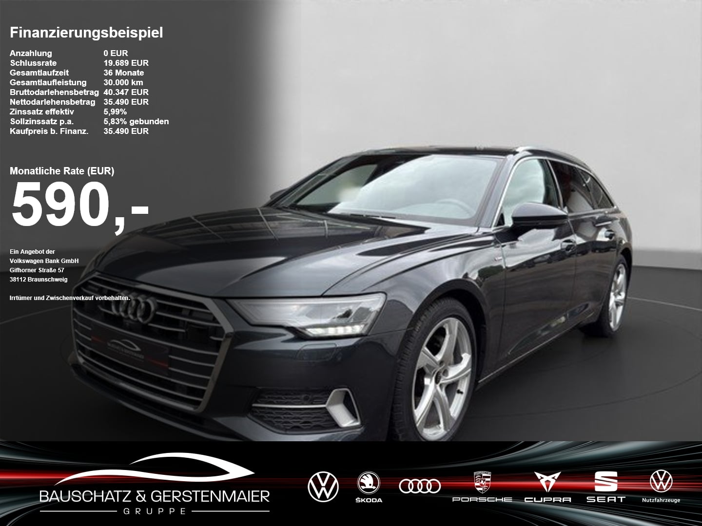 Audi A6 Avant 45 TDI quattro sport *LED*ACC*SOUND* SpurH el.Heck