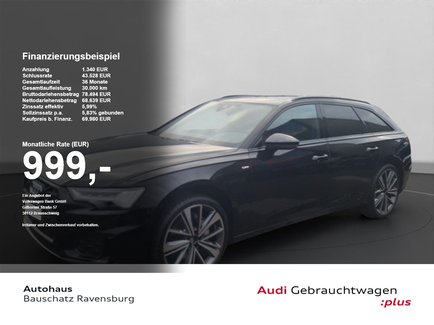 Audi A6 Avant 50 TDI quattro Tiptronic S line