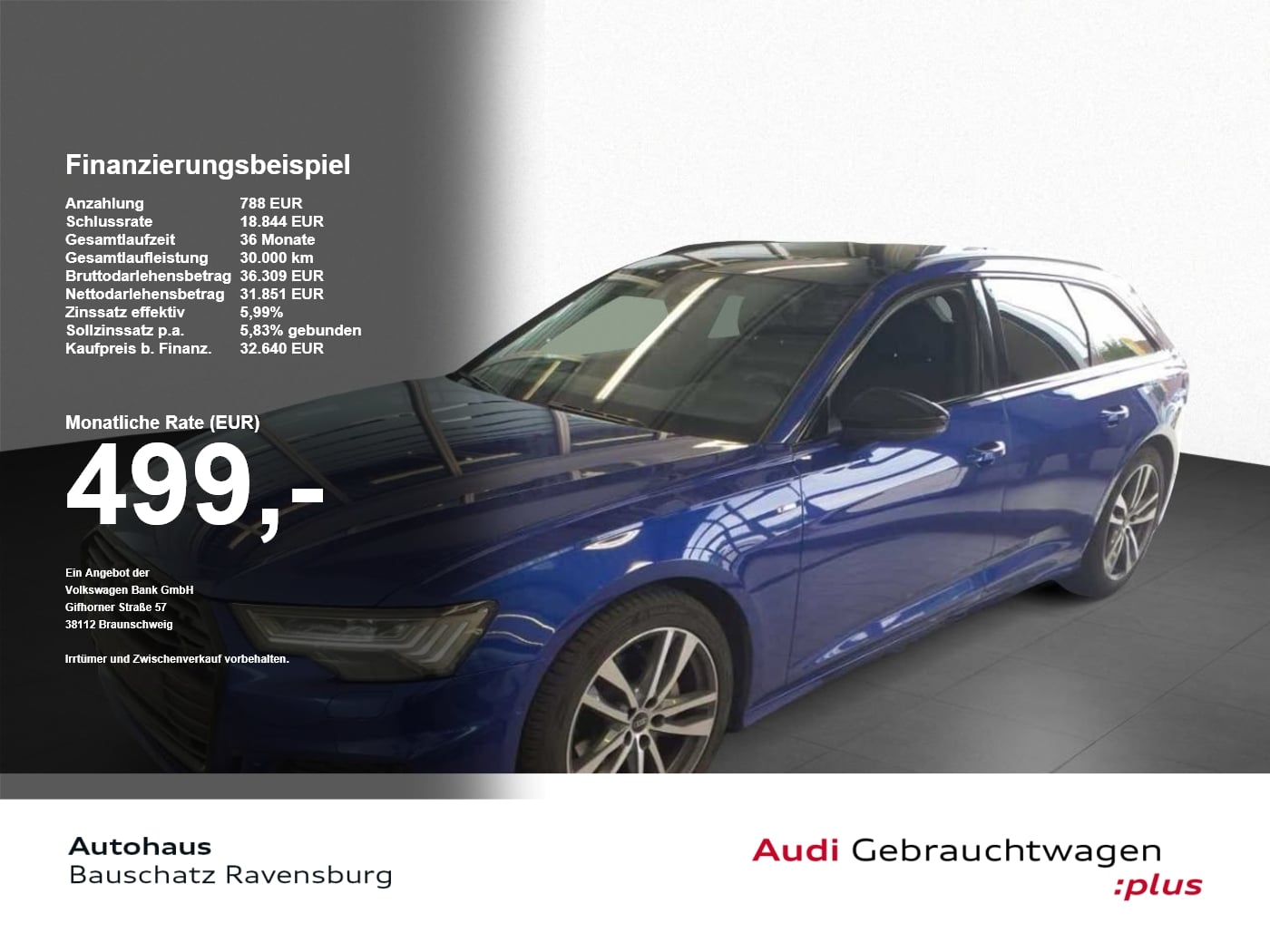 Audi A6 Avant 40 TDI sport *MATRIX*AHK*SOUND*RFK*SZH* SpurH el.Heck Navi