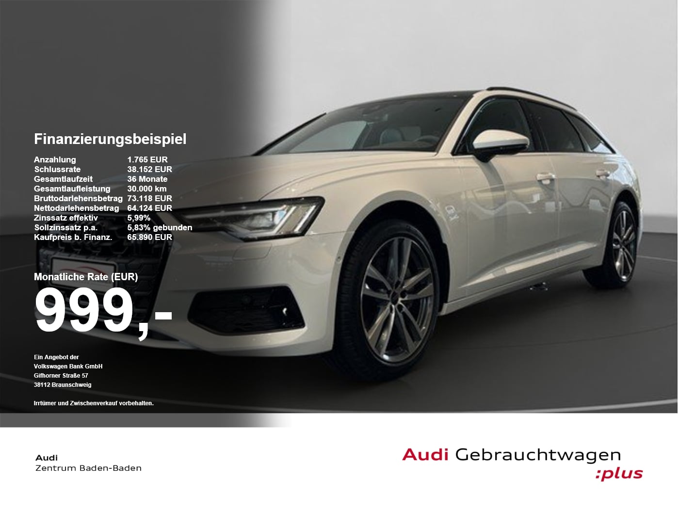 Audi A6 Avant advanced 45 TDI quattro Matrix*Pano*