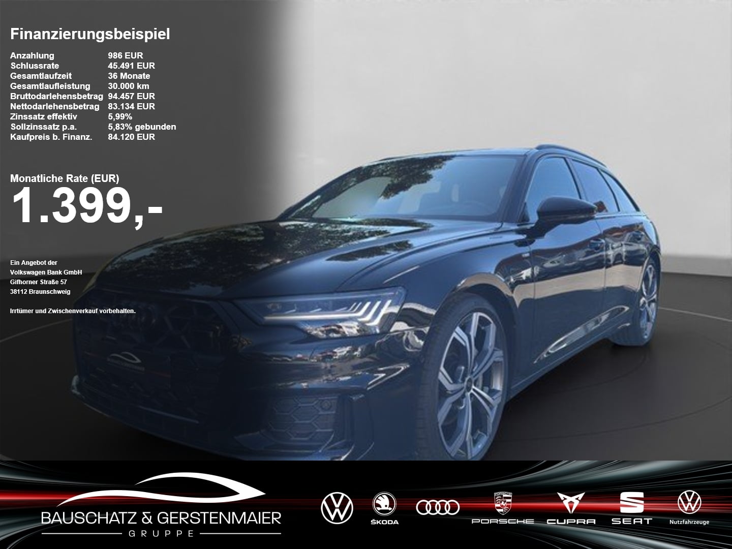 Audi A6 Avant 50 TDI quattro Tiptronic S line