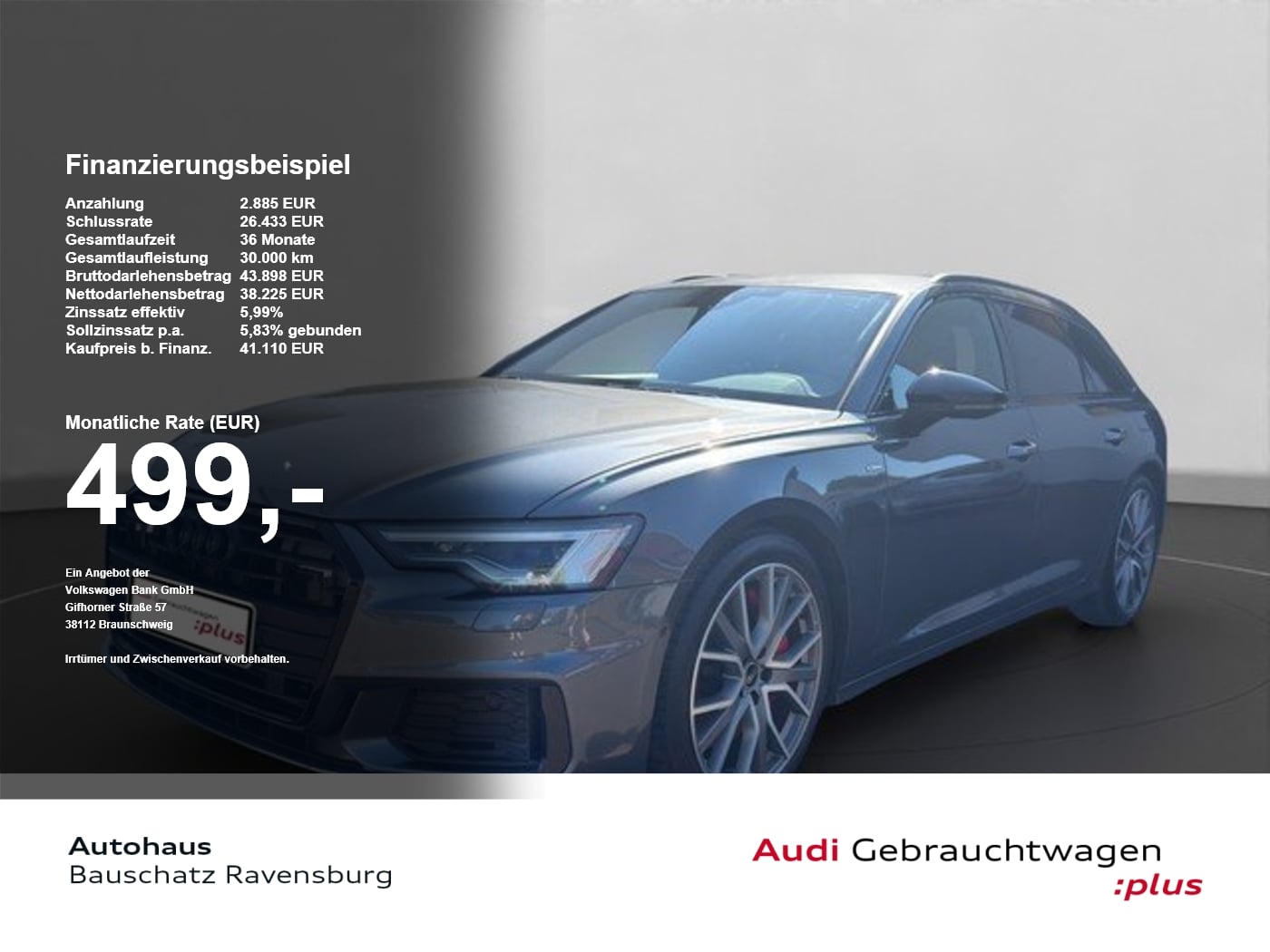 Audi A6 Avant 55 TFSI e quattro sport *MATRIX*AHK*SZ* Sportp.