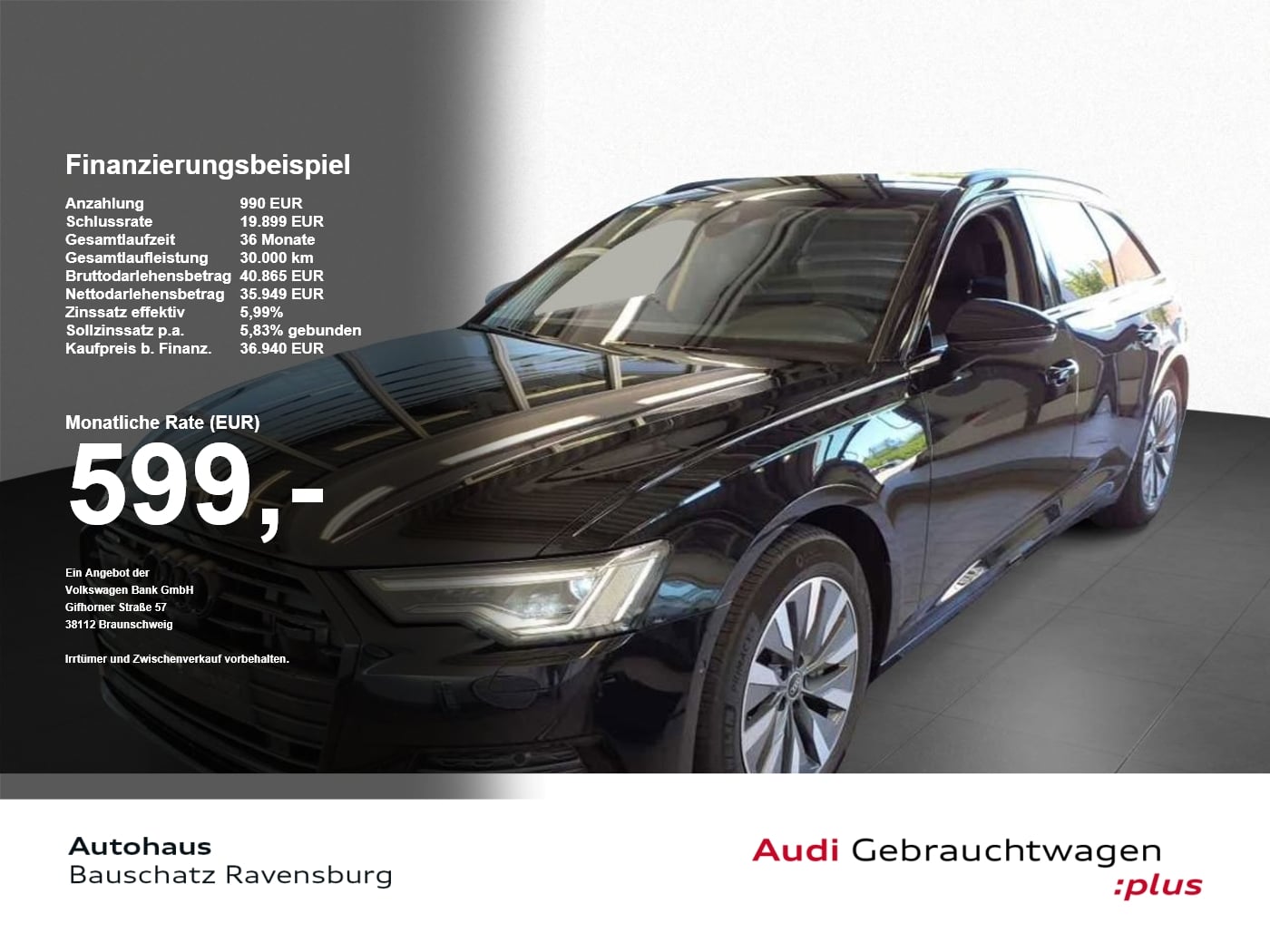 Audi A6 Avant 40 TDI quattro design AHK*MATRIX*OPTIK SpurH el.Heck