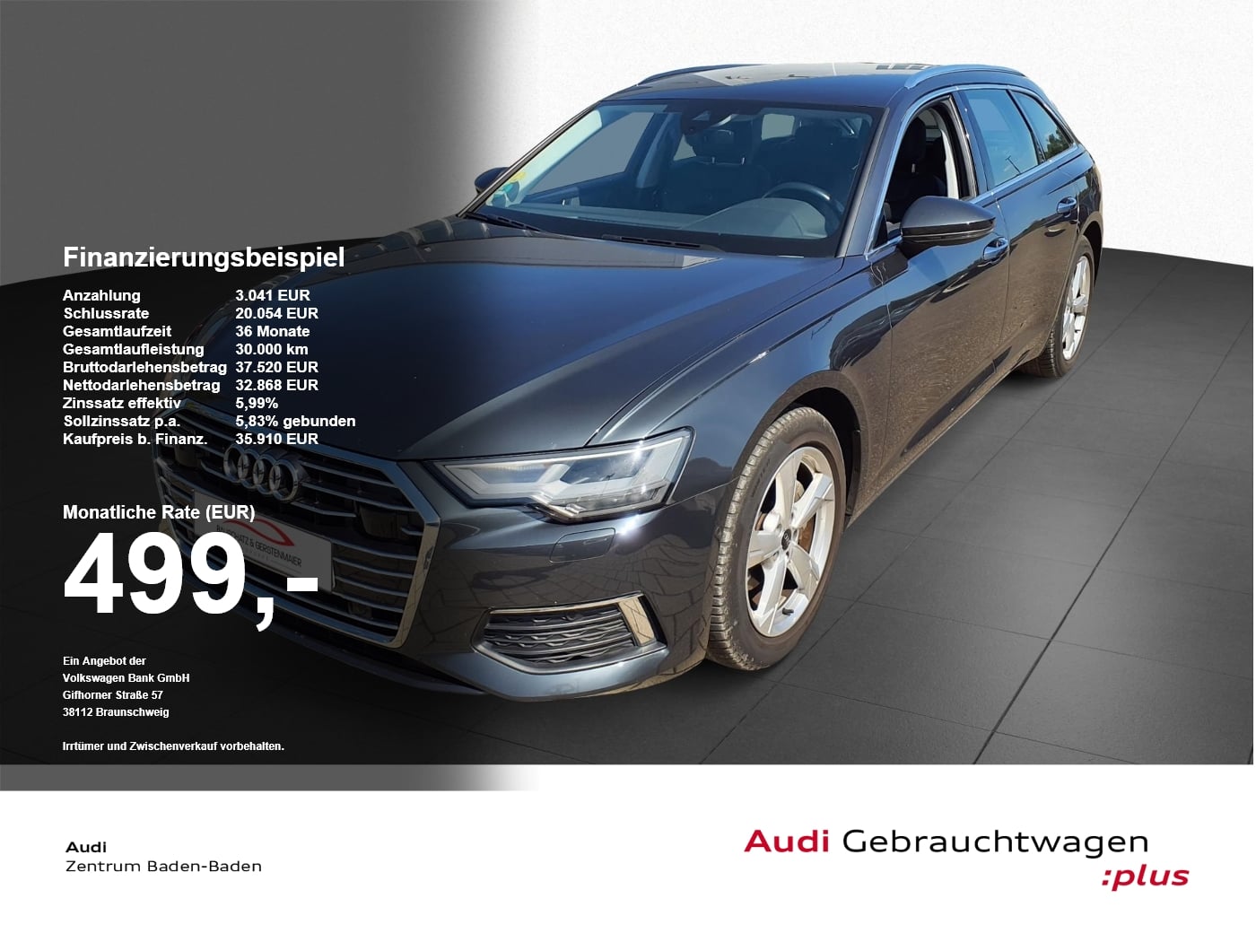 Audi A6 Avant 40 TDI quattro design AHK*STHZG*KAMERA SpurH el.Heck
