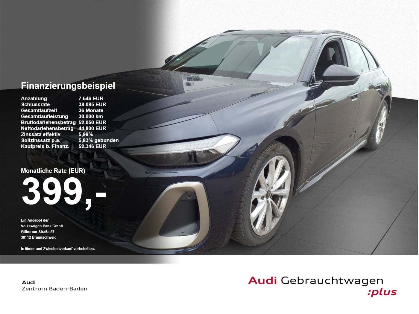 Audi A5 Avant TFSI 150 kW edition one *MATRIX*AHK*SZ* AHK  PDC