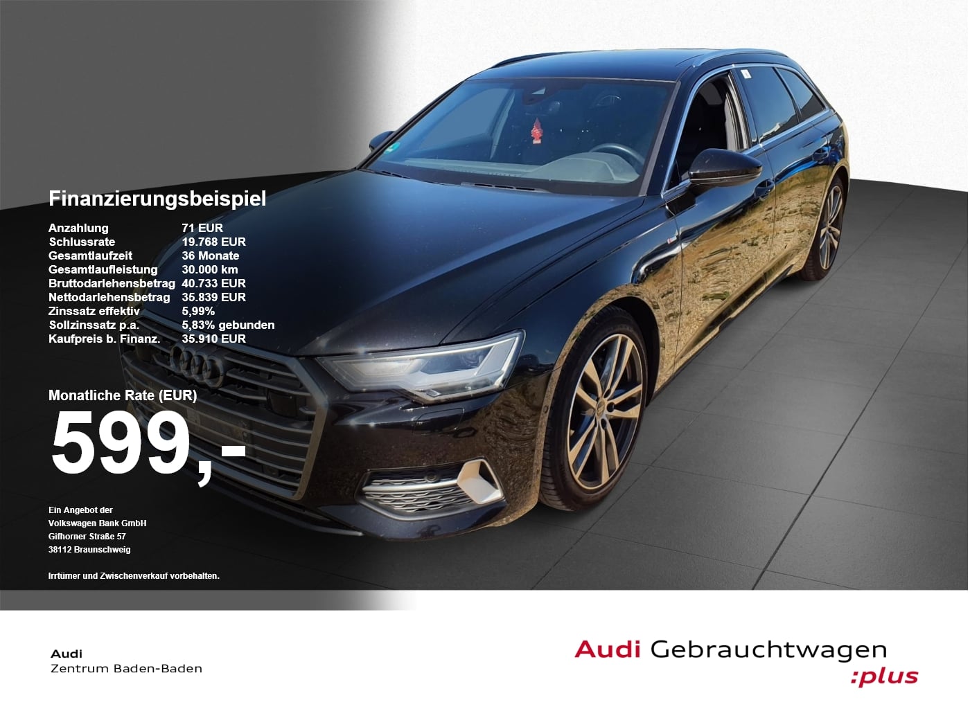 Audi A6 Avant 40 TDI quattro sport *PANO*LED*B&O*RFK* SpurH el.Heck