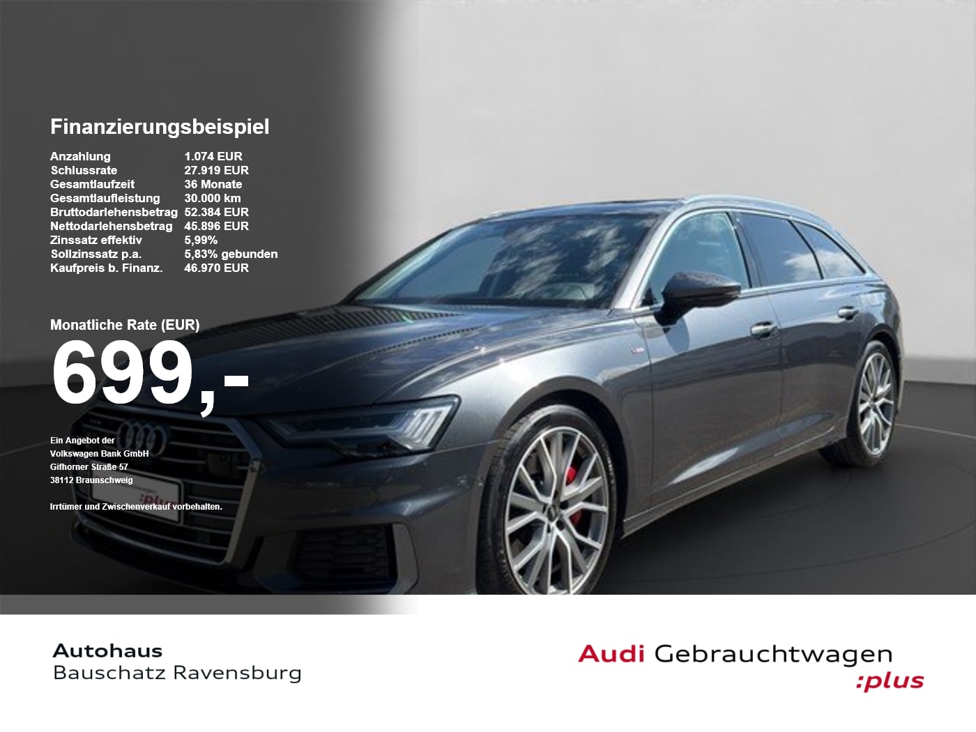 Audi A6 Avant 55 TFSI e quattro sport *MATRIX*PANO* Sportp.
