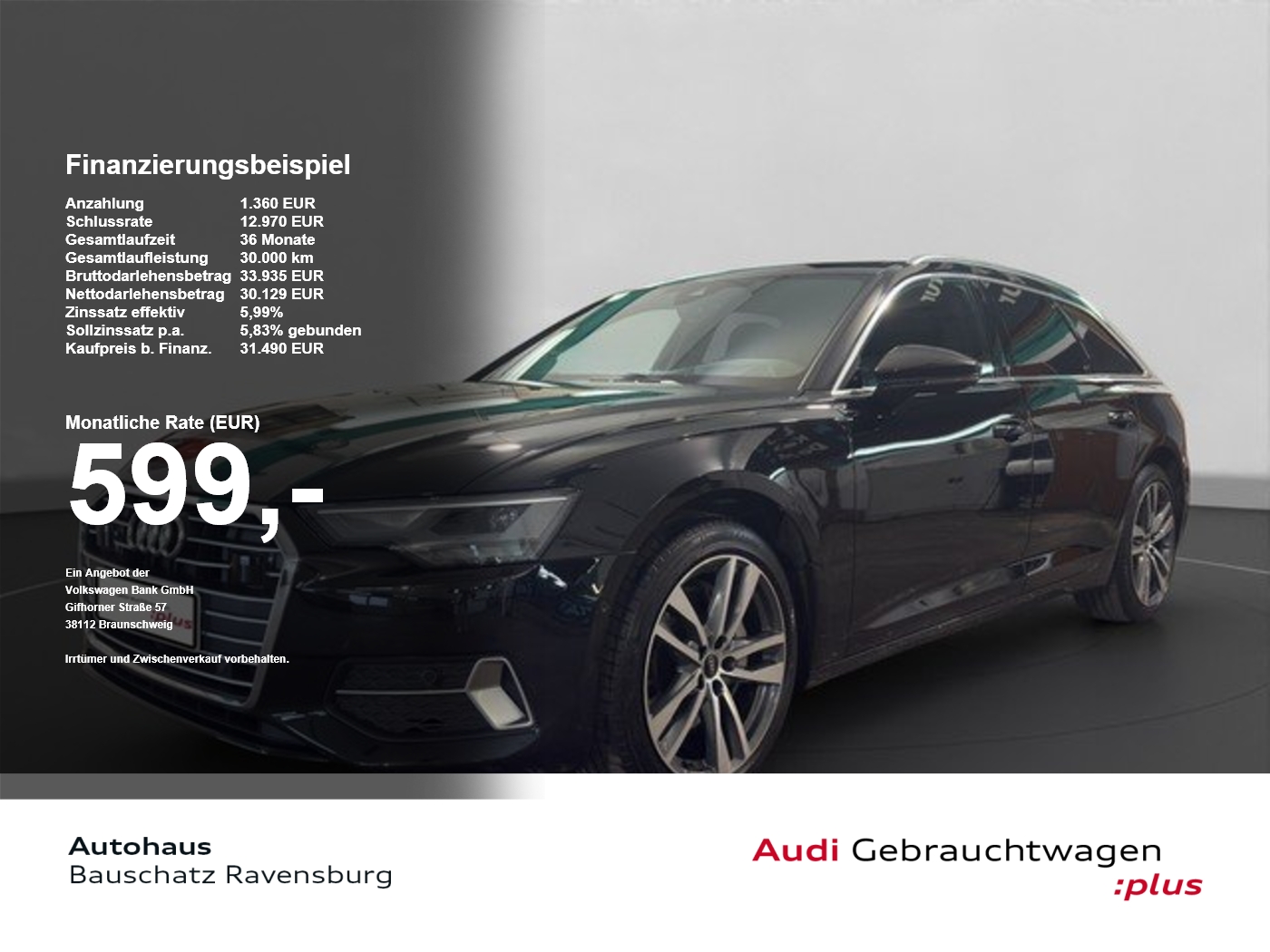 Audi A6 Avant 50 TDI quattro Tiptronic Sport PANO*AHK AHK Virtual
