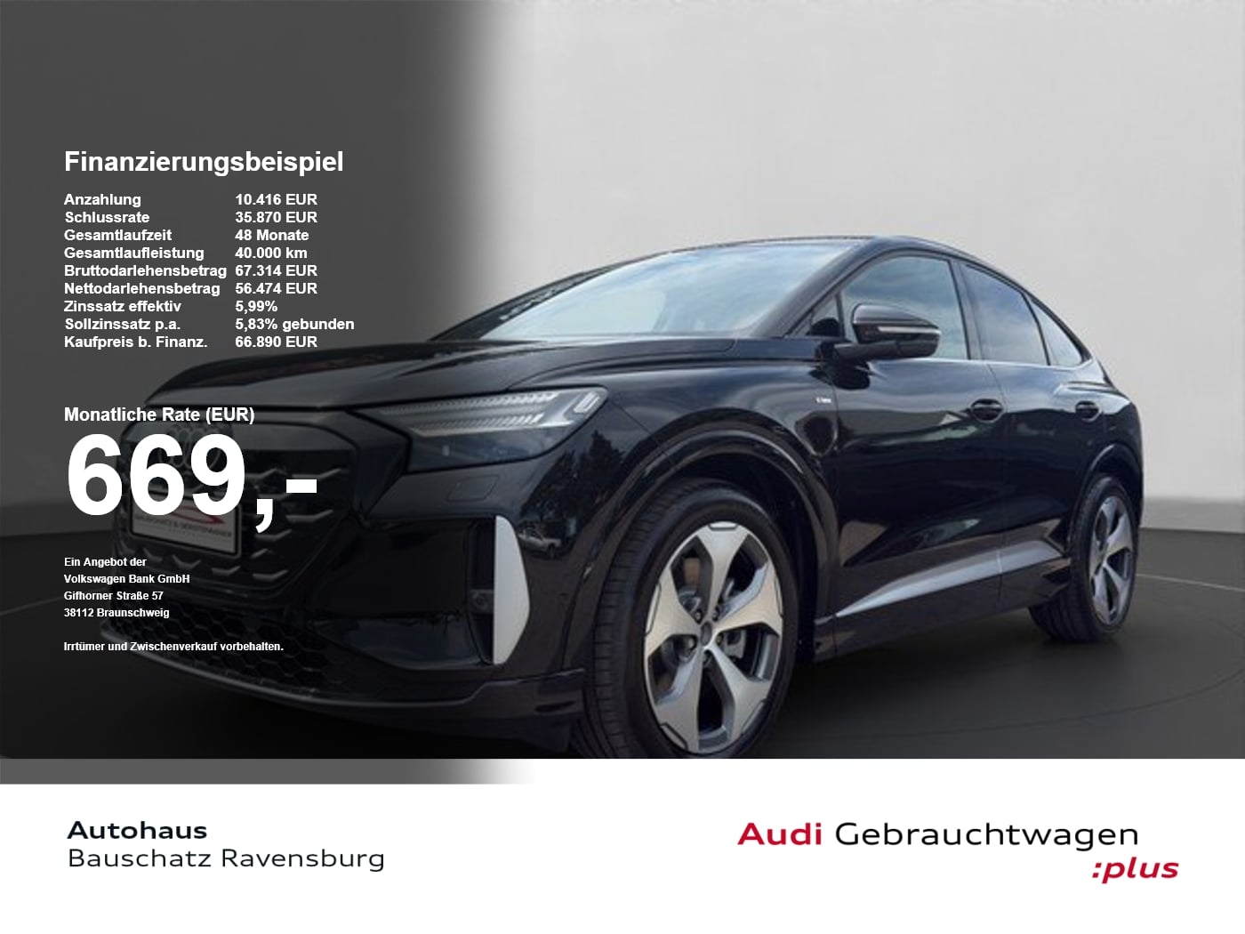 Audi Q4 SB e-tron quattro TechPlus*HeadUp*AHK