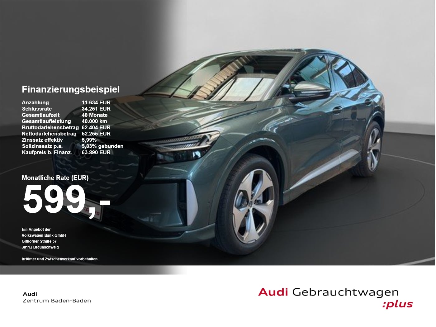 Audi Q4 SB e-tron performance TechPlus*AHK*HeadUp