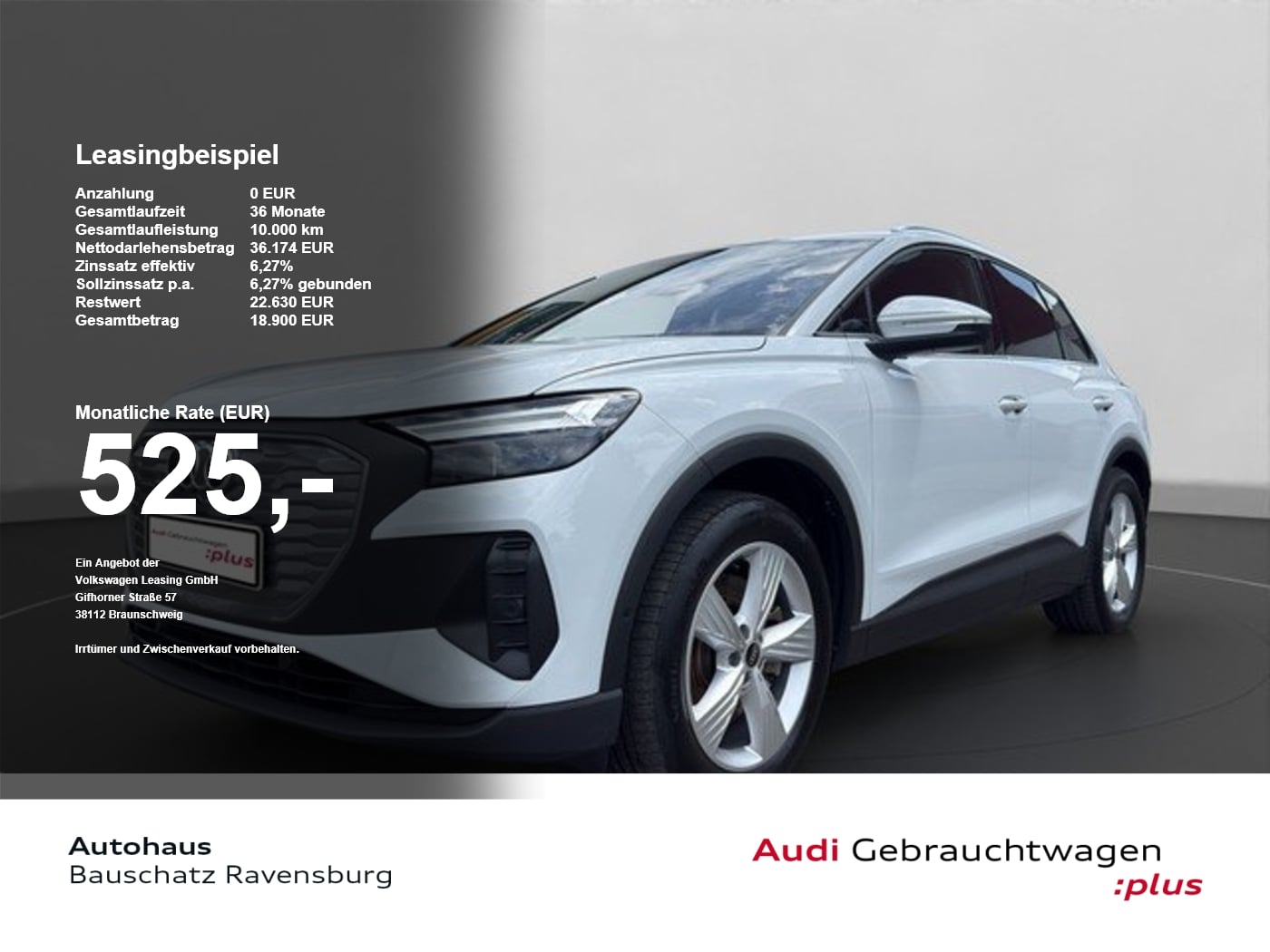 Audi Q4 e-tron 40 *LED*PANO*RFK*ACC*VIRTUAL*SOUND*SH* SpurH AUT Standh. PDC