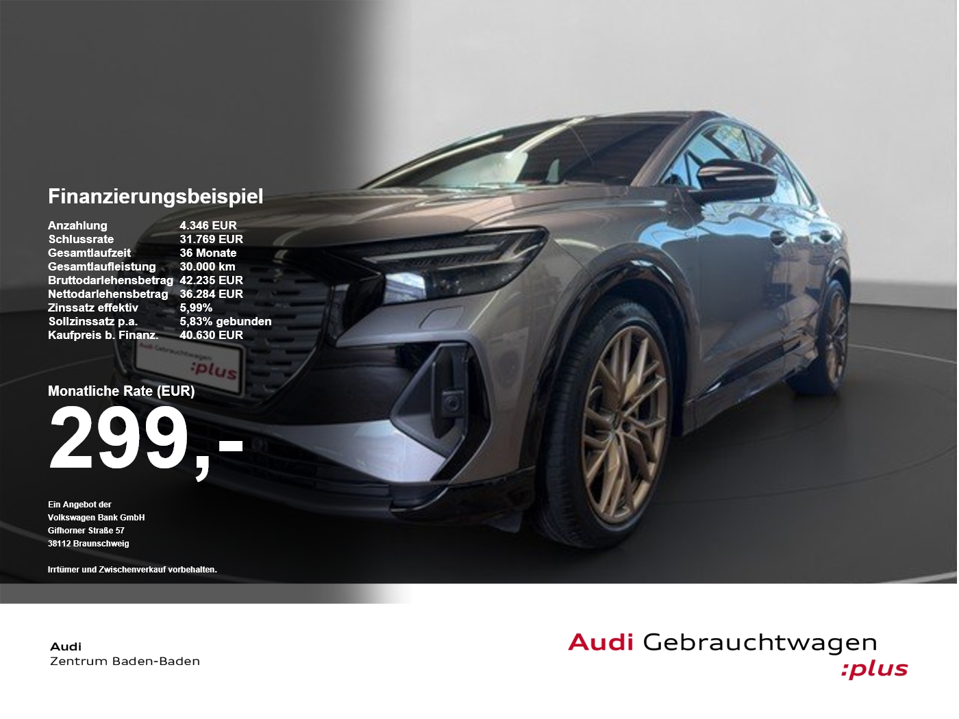 Audi Q4 Sportback e-tron 50 quattro *MATRIX*RFK*SZH* SpurH