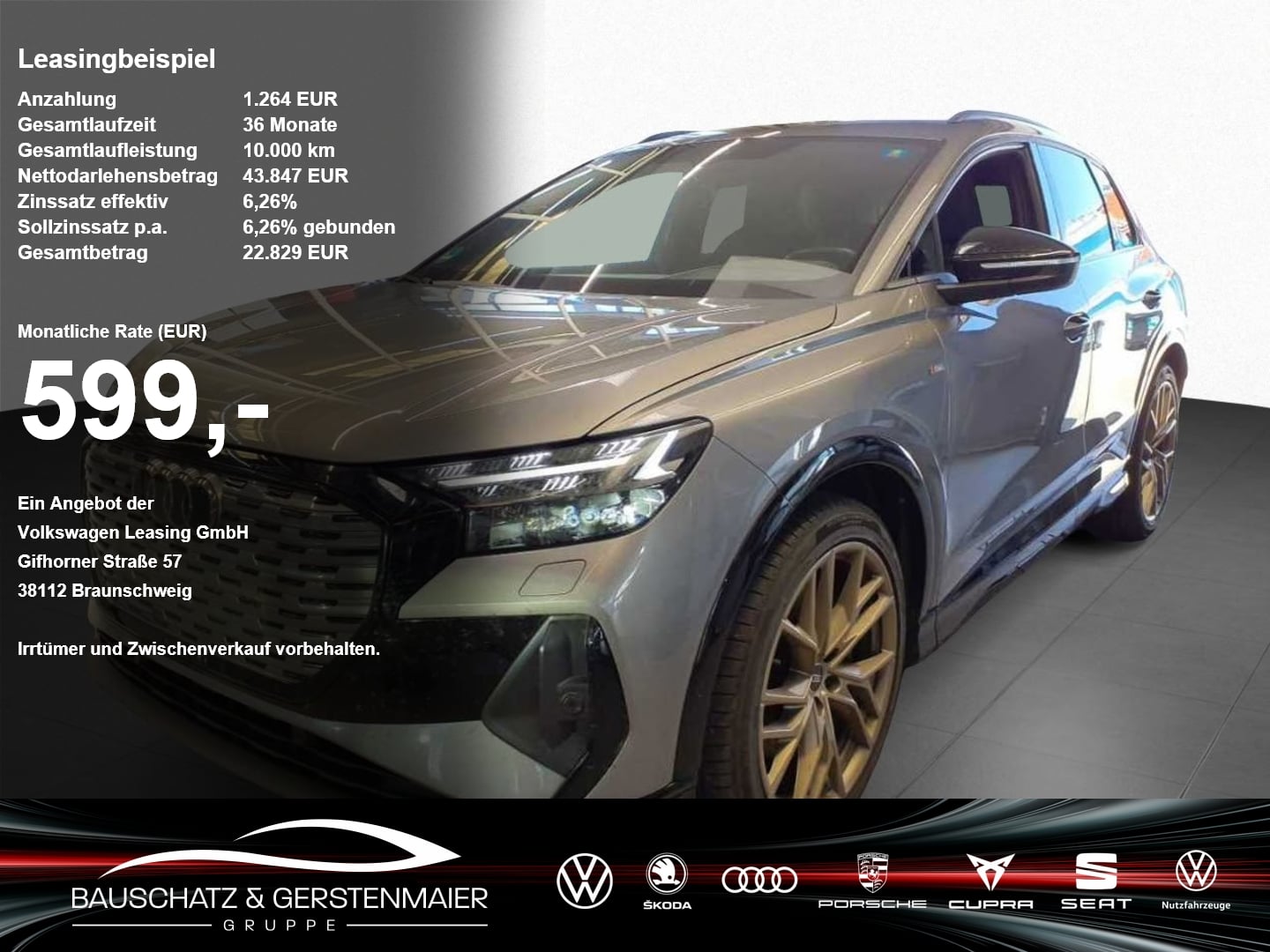 Audi Q4 e-tron 50 quattro *MATRIX*NAVI*ACC*VIRTUAL* PDC el.Heck