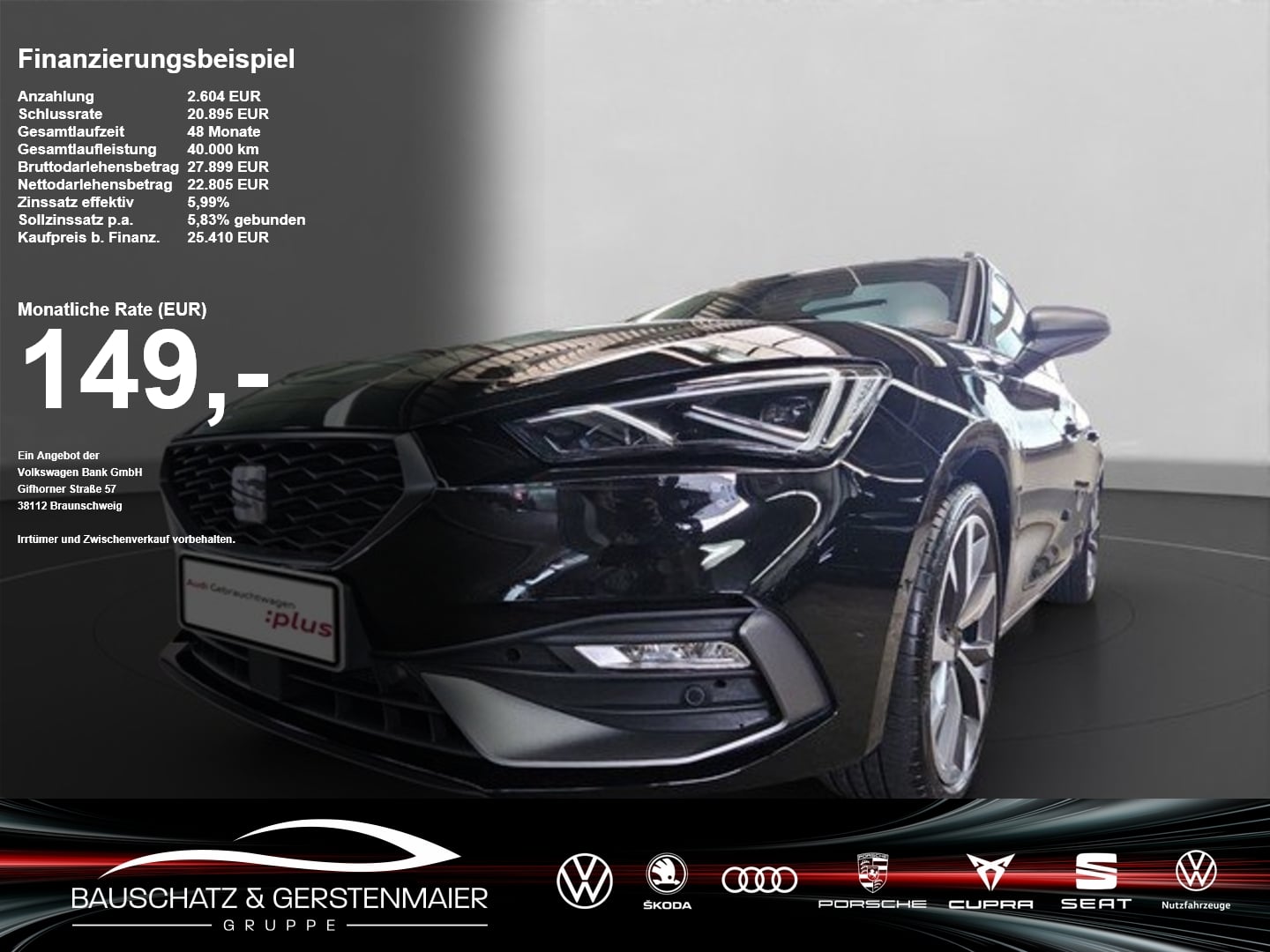 Seat Leon ST 2.0 TDI FR *MATRIX*BEATS-SOUND*KAMERA*