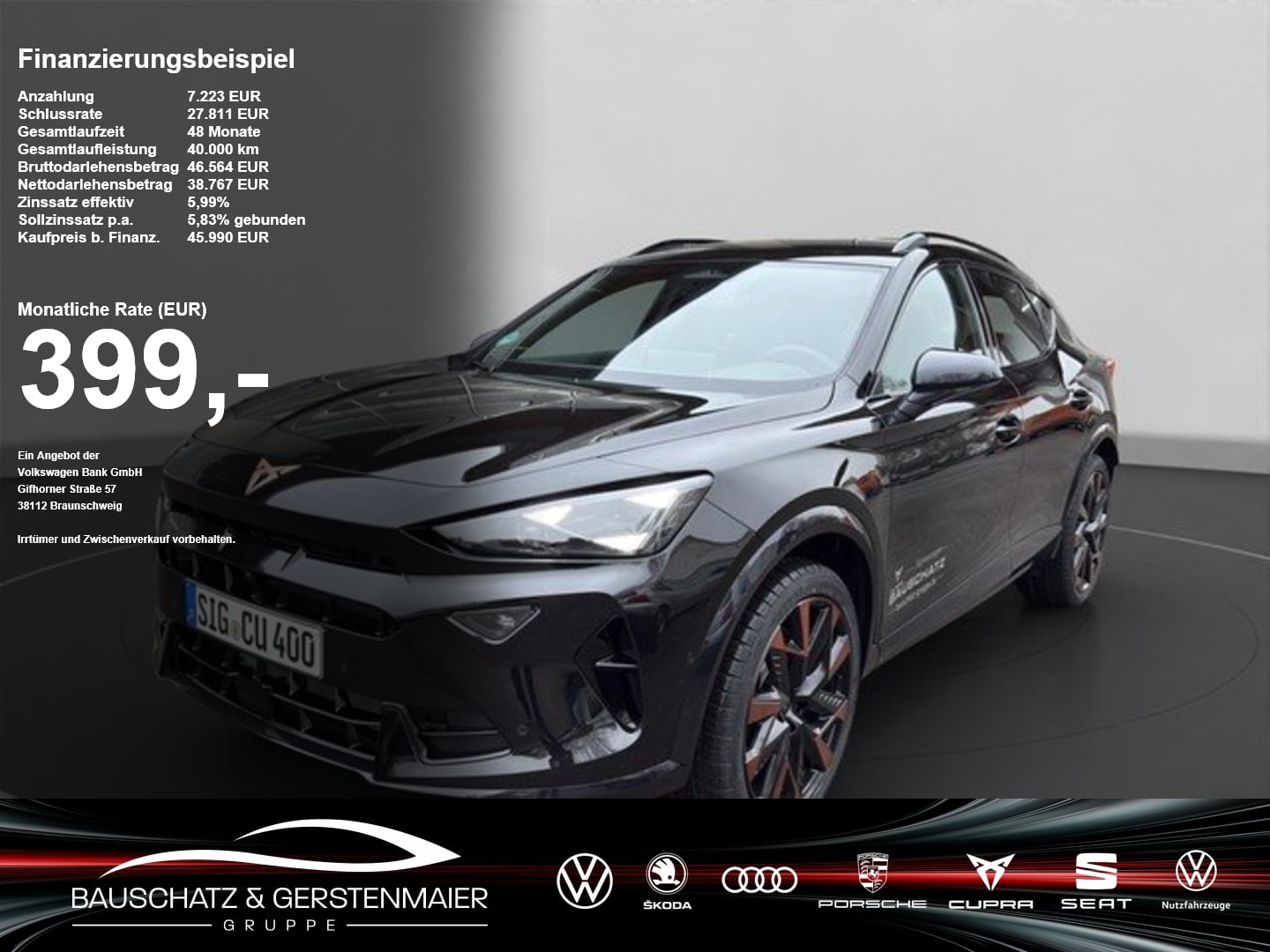 Cupra Formentor VZ 2.0 TSI 7-Gang-DSG