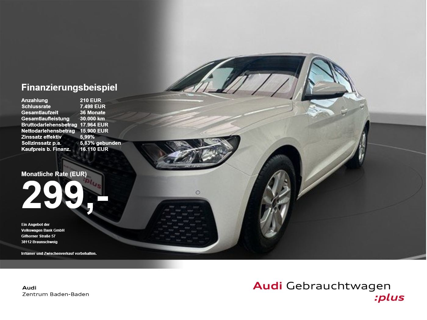 Audi A1 Sportback 30 TFSI *NAVI*PDC*LM-RÄDER*SZH*DAB* SpurH PDC Virtual LM