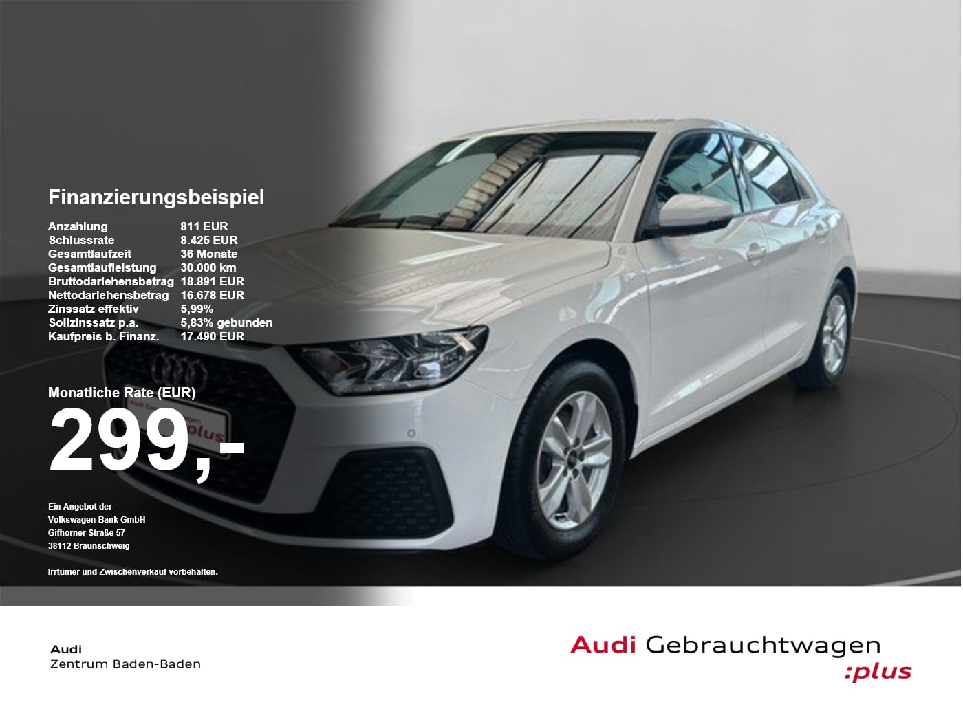 Audi A1 Sportback 30 TFSI *NAVI*PDC*SZH*VIRTUAL* SpurH PDC Virtual LM