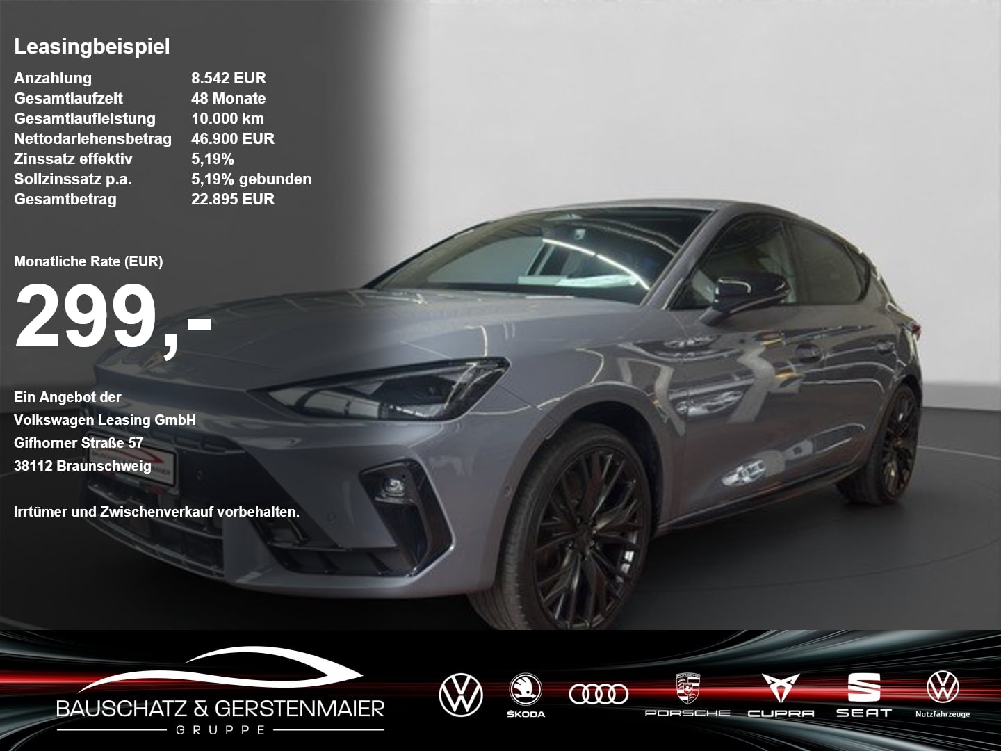 Cupra Leon VZ Black Edition 2.0 TSI 7-Gang-DSG