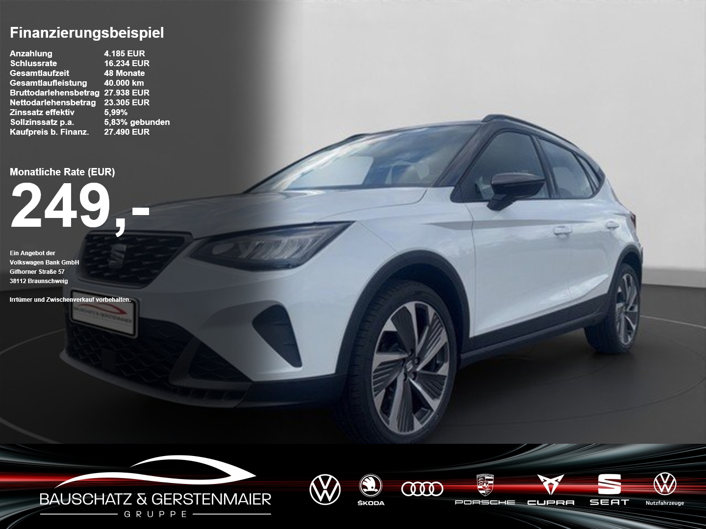 Seat Arona FR 1.0 TSI 6-Gang