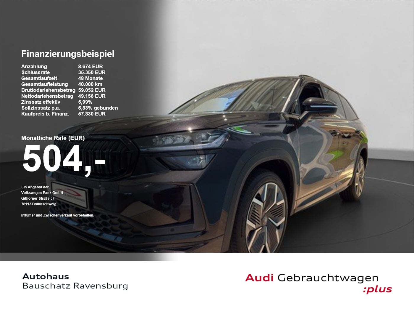 Skoda Kodiaq Sportline 4x4