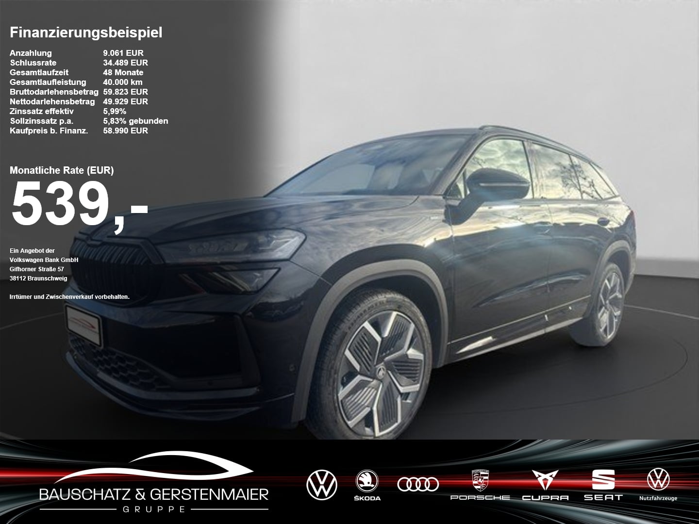 Skoda Kodiaq Sportline 2.0 TDI 142 kW 7-Gang-D