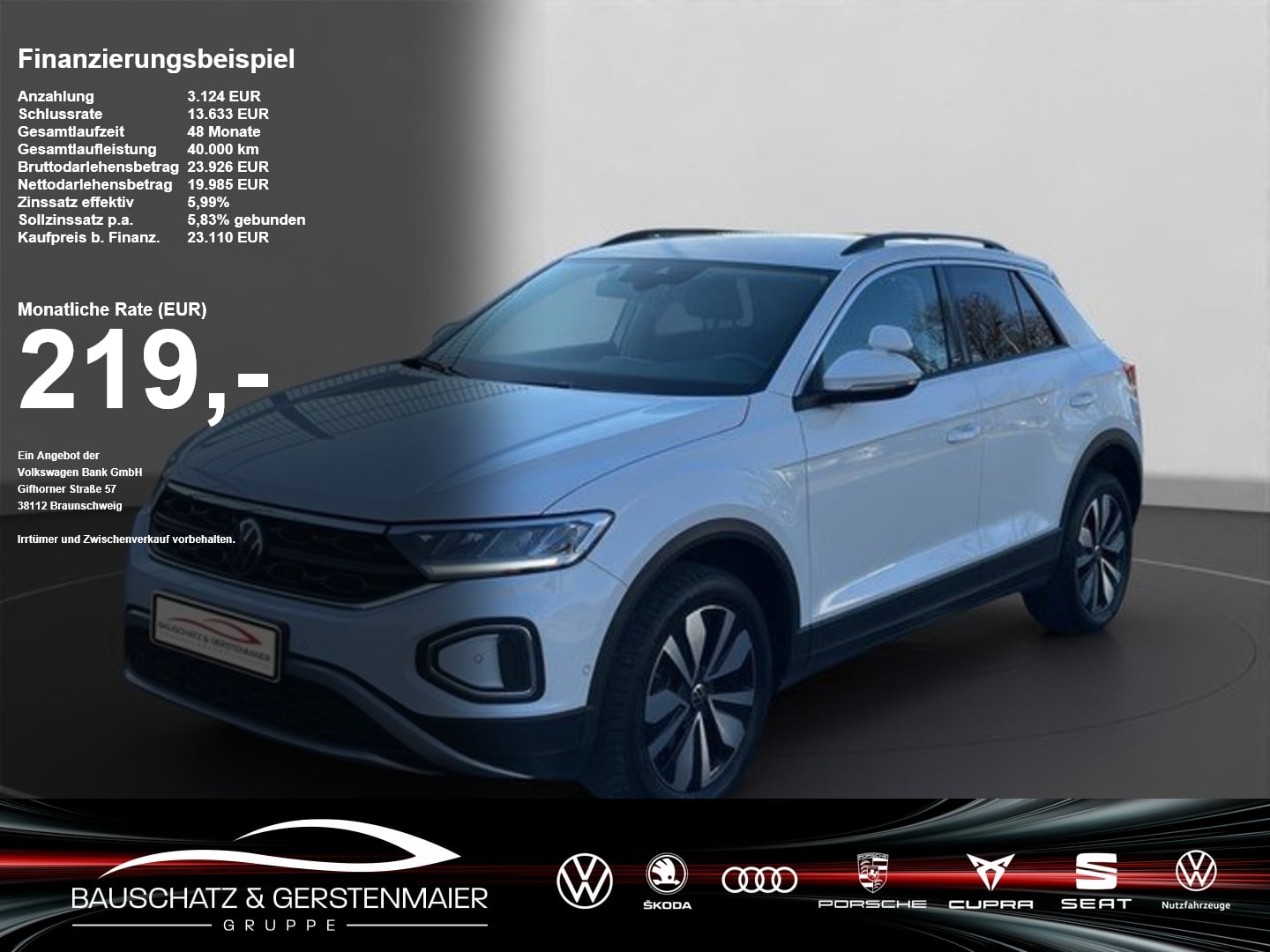 VW T-Roc 2.0 TDI Move FAHRSCHULFAHRZEUG AHK LED DynLicht  SHZ