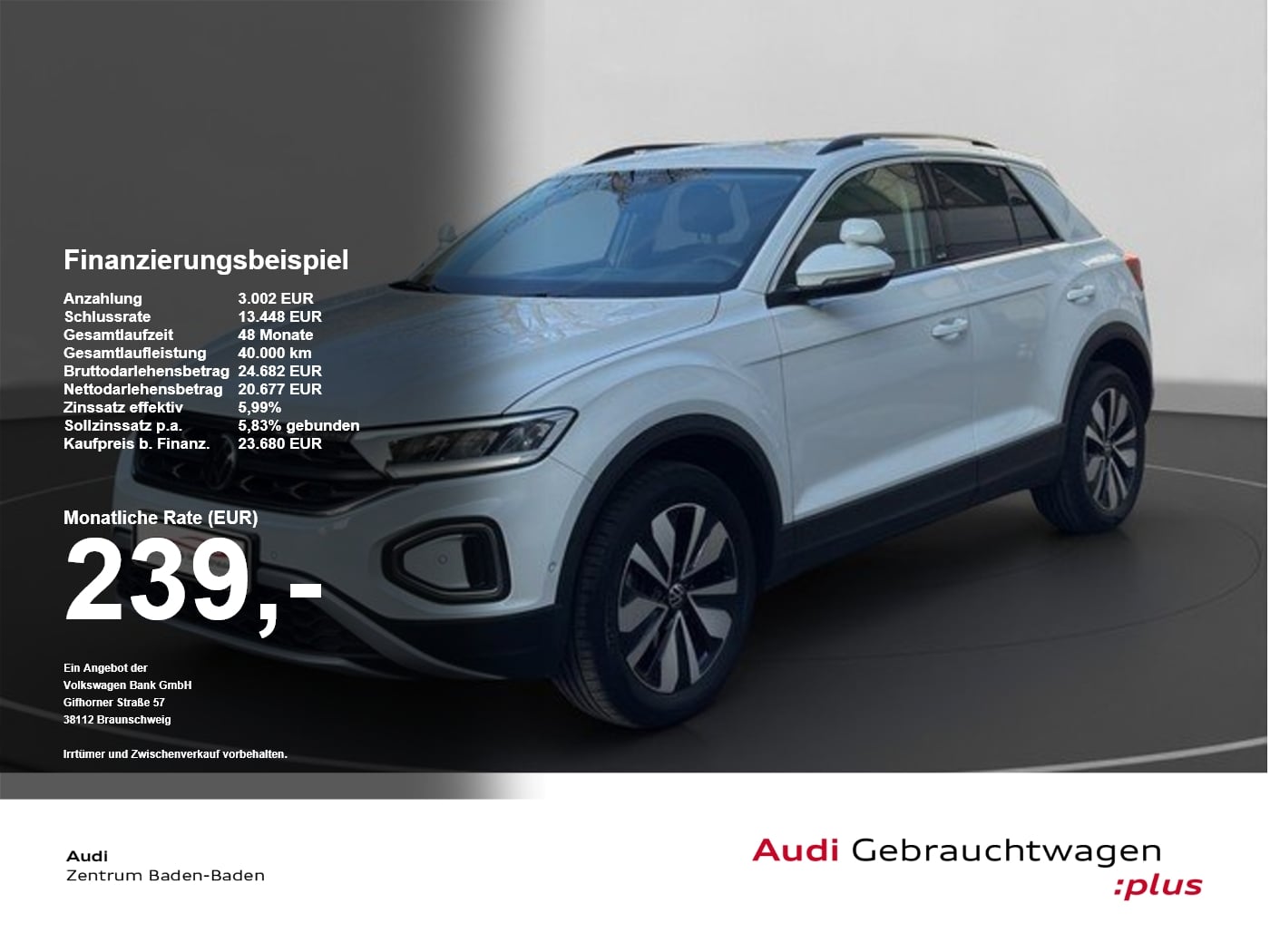 VW T-Roc 2.0 TDI Move FAHRSCHULFAHRZEUG*AHK*ACC*SZH AHK LED DynLicht SHZ