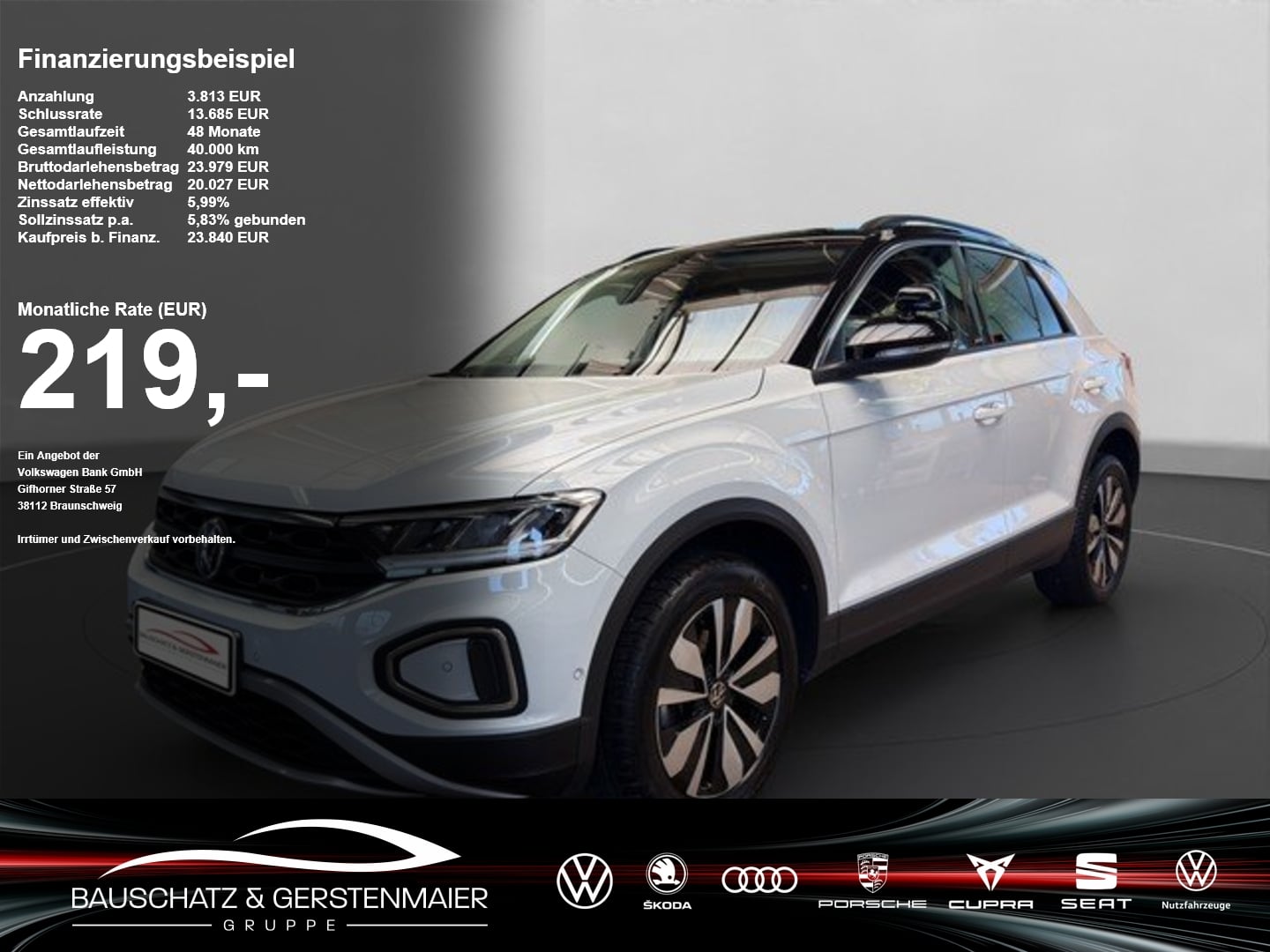 VW T-Roc 2.0 TDI Move*FAHRSCHULFAHRZEUG Virtual PDC DynLicht
