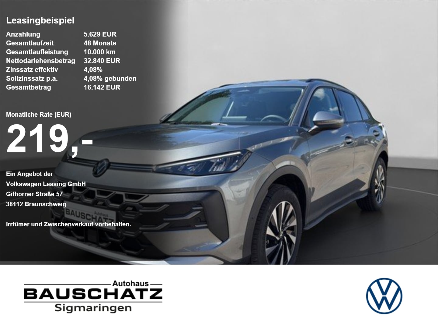VW T-Roc 1.5 l eTSI DSG Life Neues Modell
