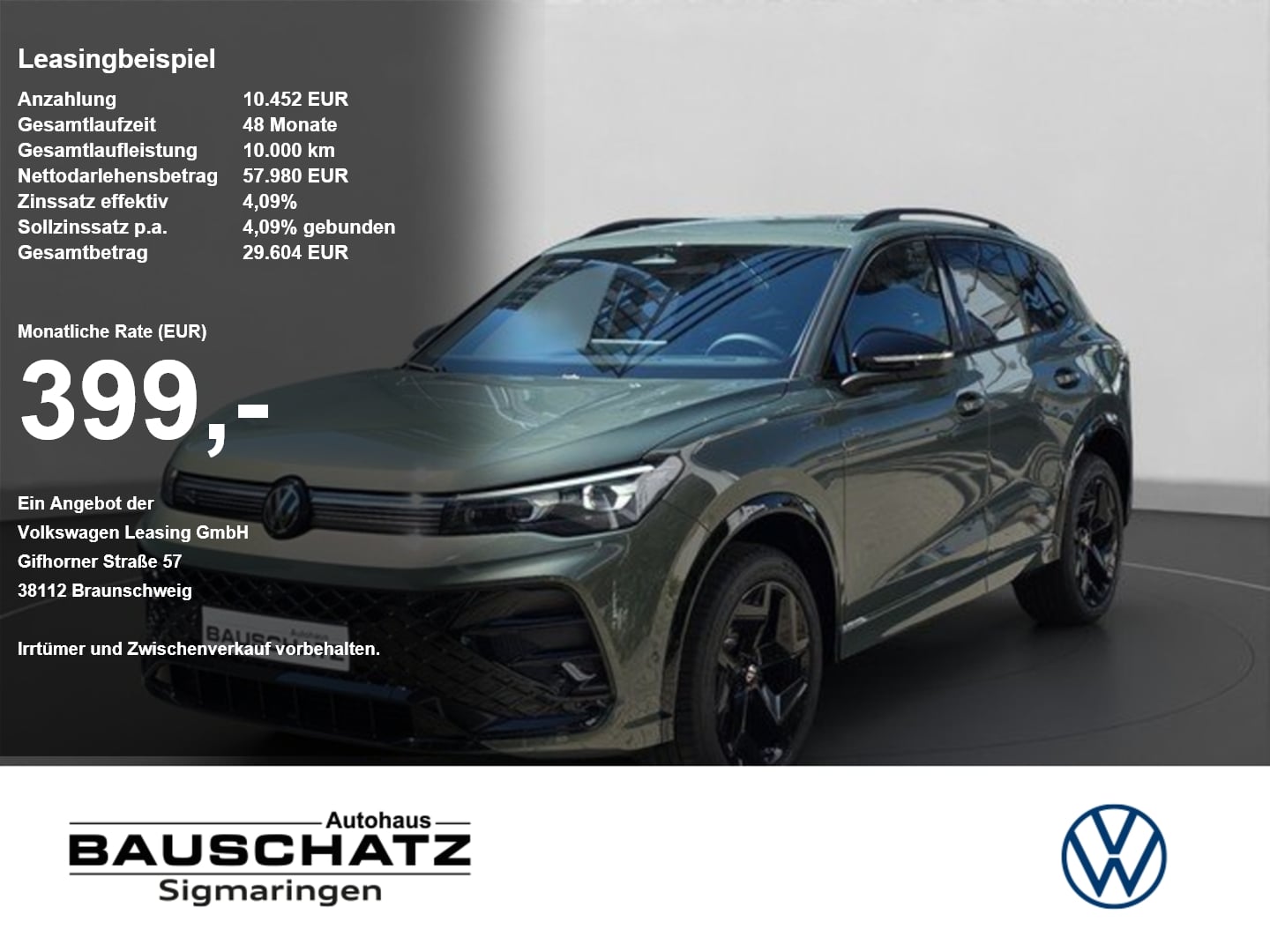 VW Tiguan 2.0 TSI 4Motion DSG R-Line