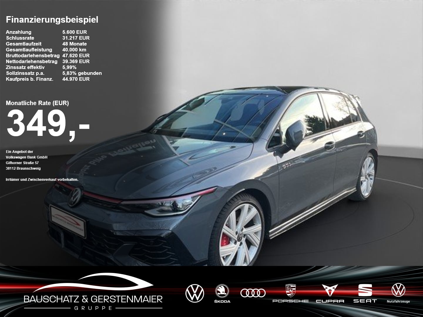 VW Golf VIII GTI 2.0 TSI Clubsport *PANO*360&deg;*DCC*